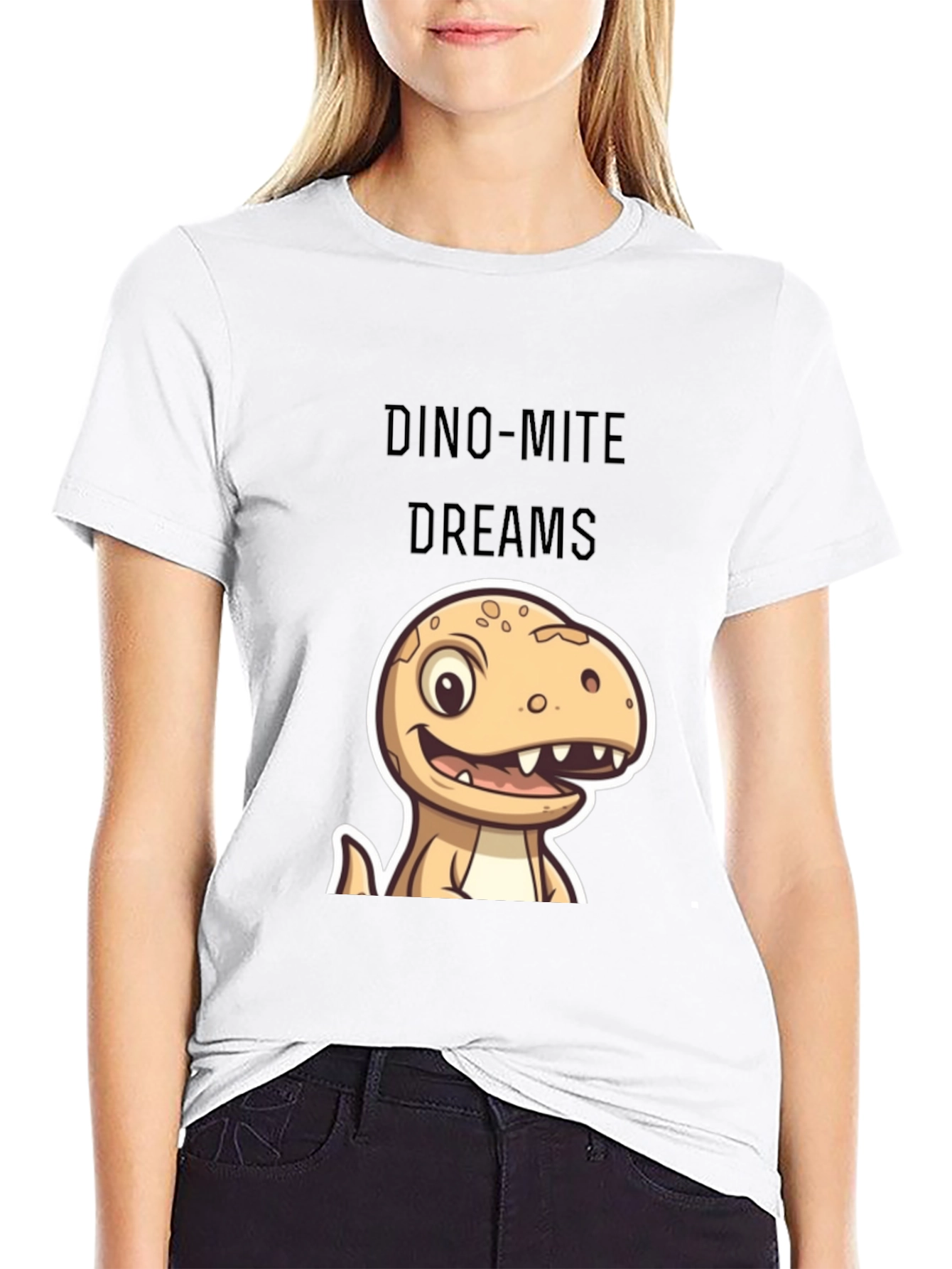 Dino-Mite Dreams Black T-Shirt