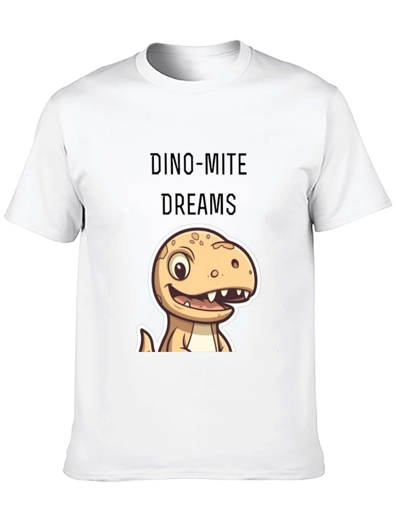 Dino-Mite Dreams Black T-Shirt