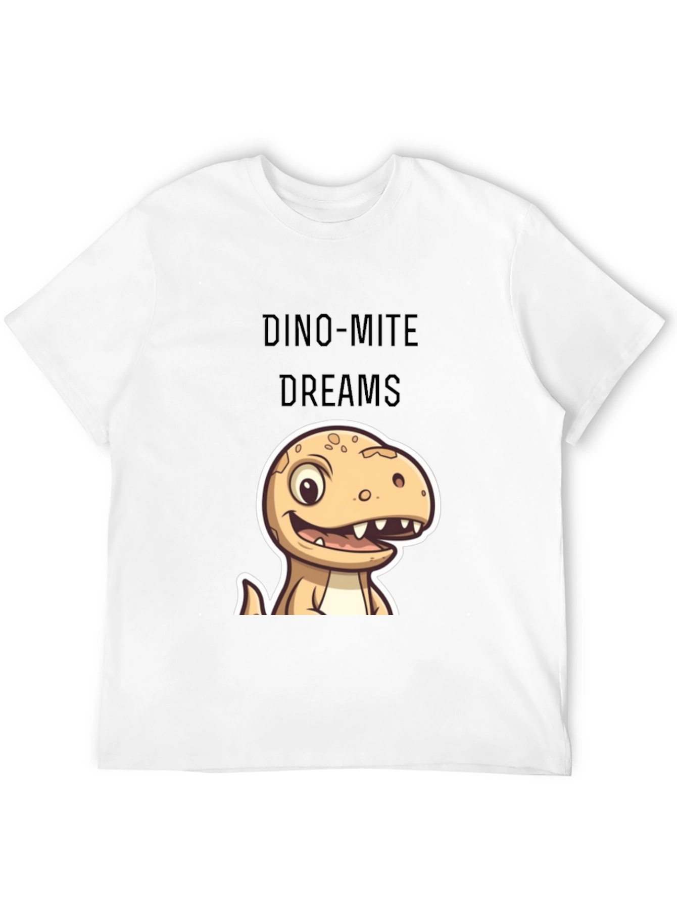 Dino-Mite Dreams Black T-Shirt