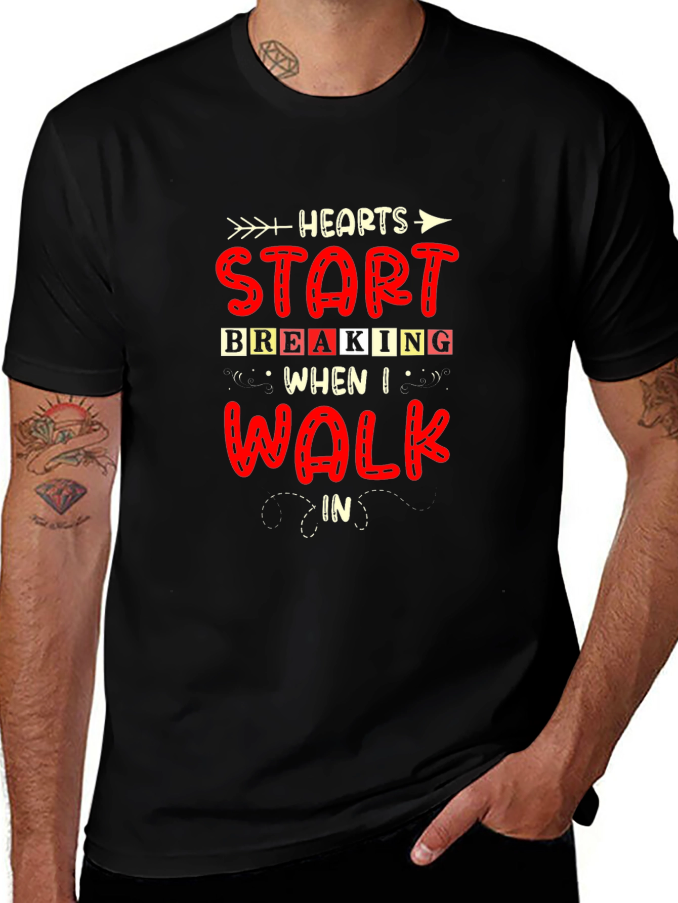 Heartbreaker Graphic Tee - Bold Statement Shirt