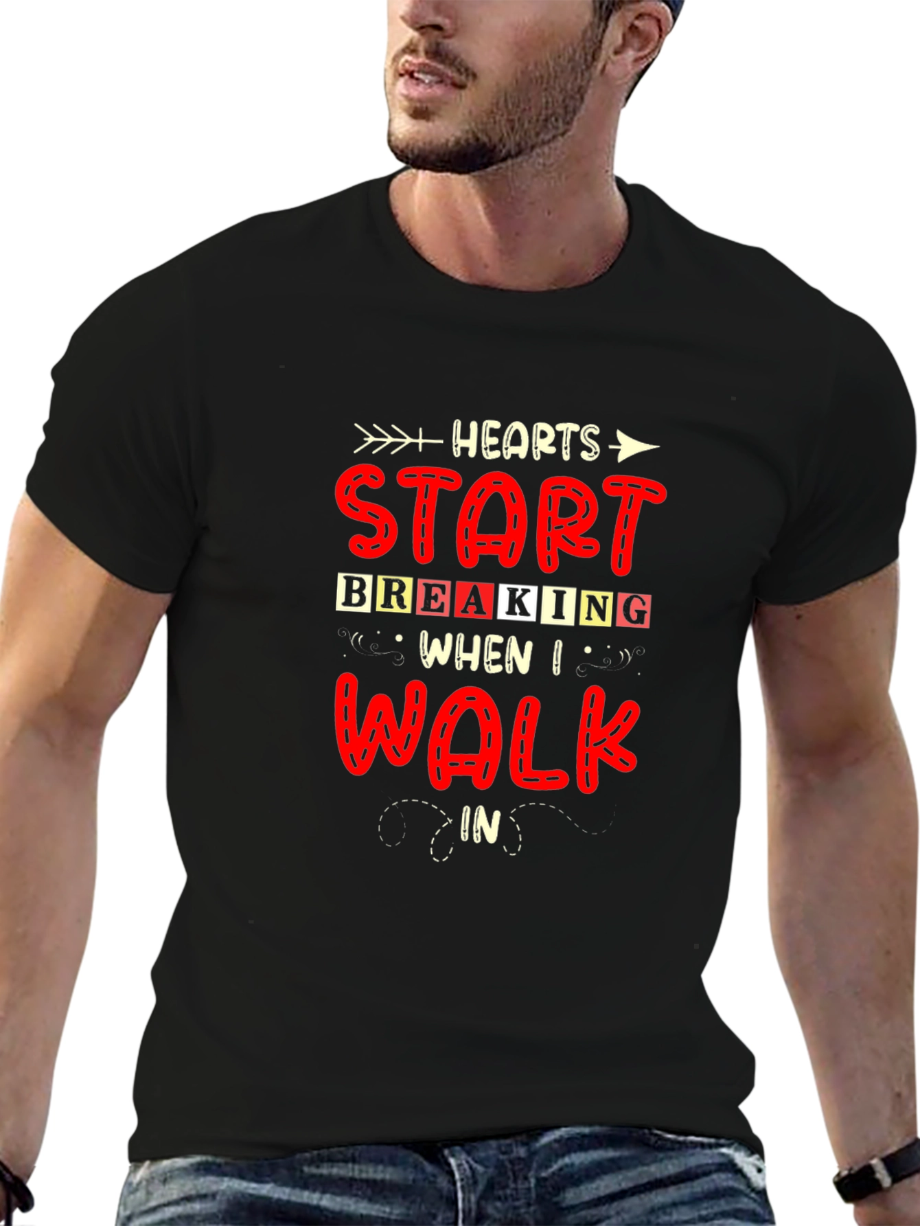 Heartbreaker Graphic Tee - Bold Statement Shirt