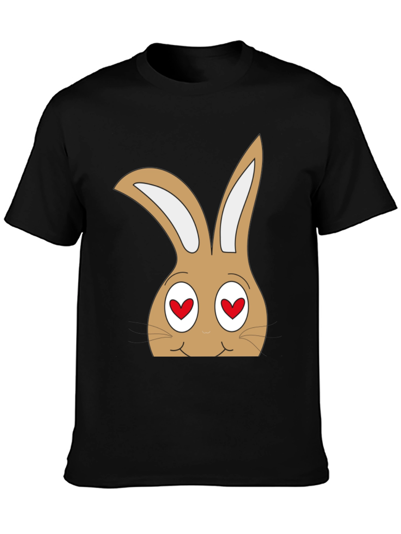 Funny Bunny Heart Eyes T-Shirt