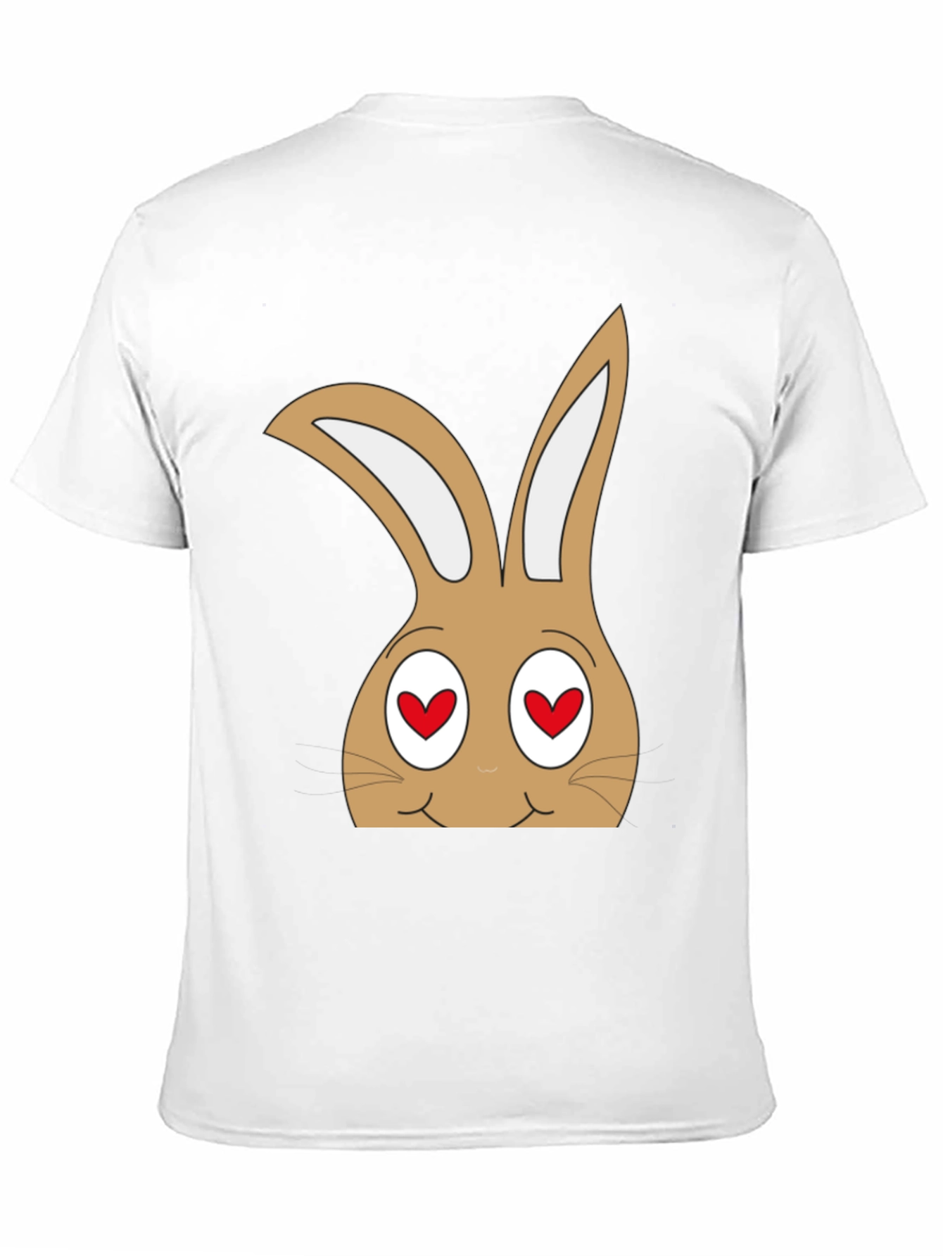 Funny Bunny Heart Eyes T-Shirt