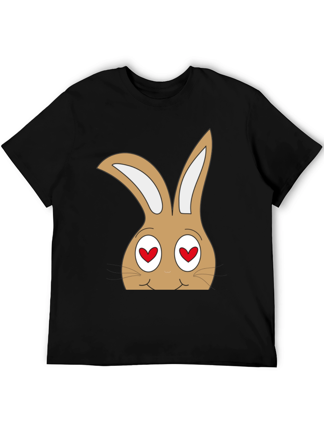 Funny Bunny Heart Eyes T-Shirt