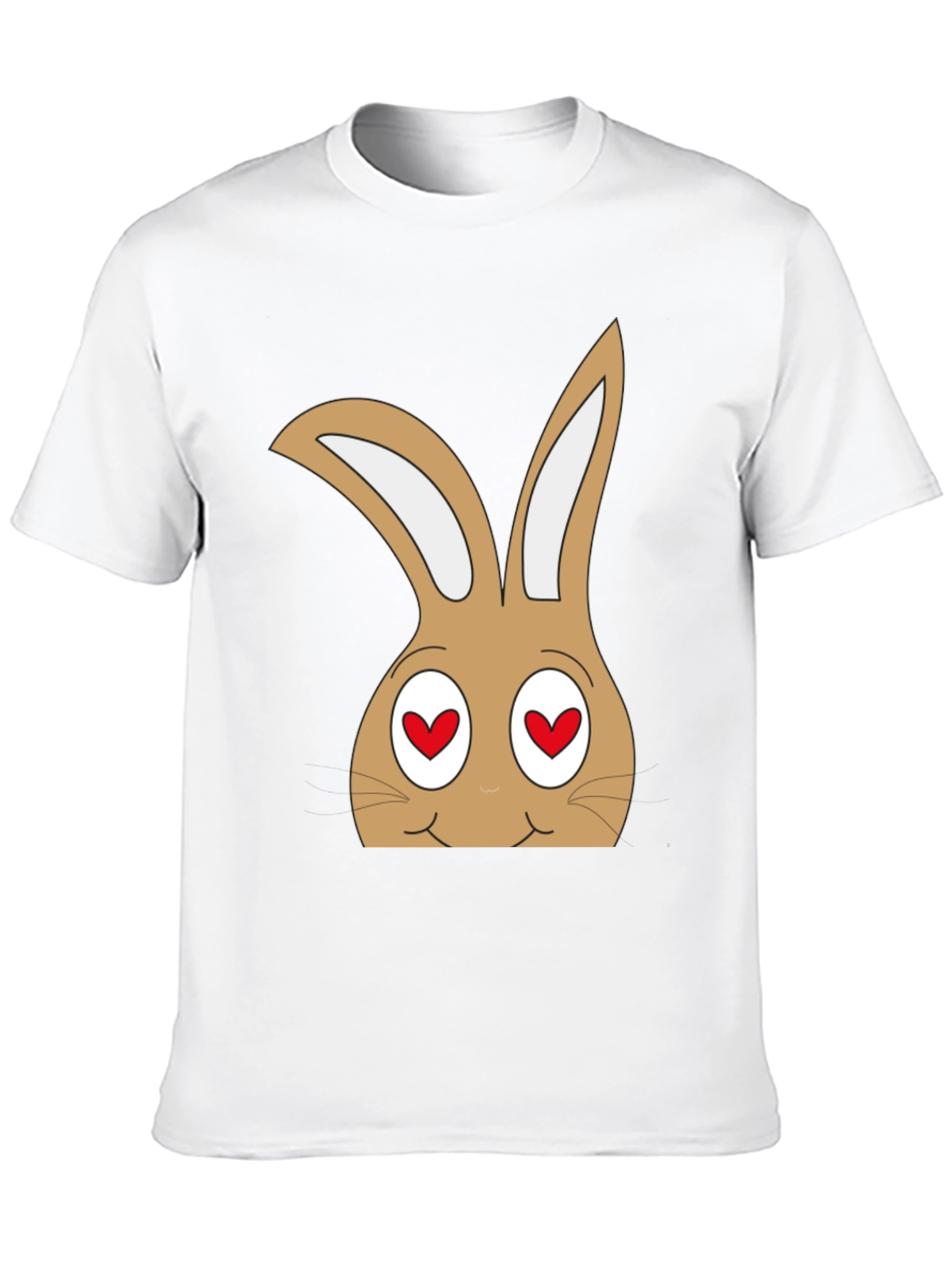 Funny Bunny Heart Eyes T-Shirt