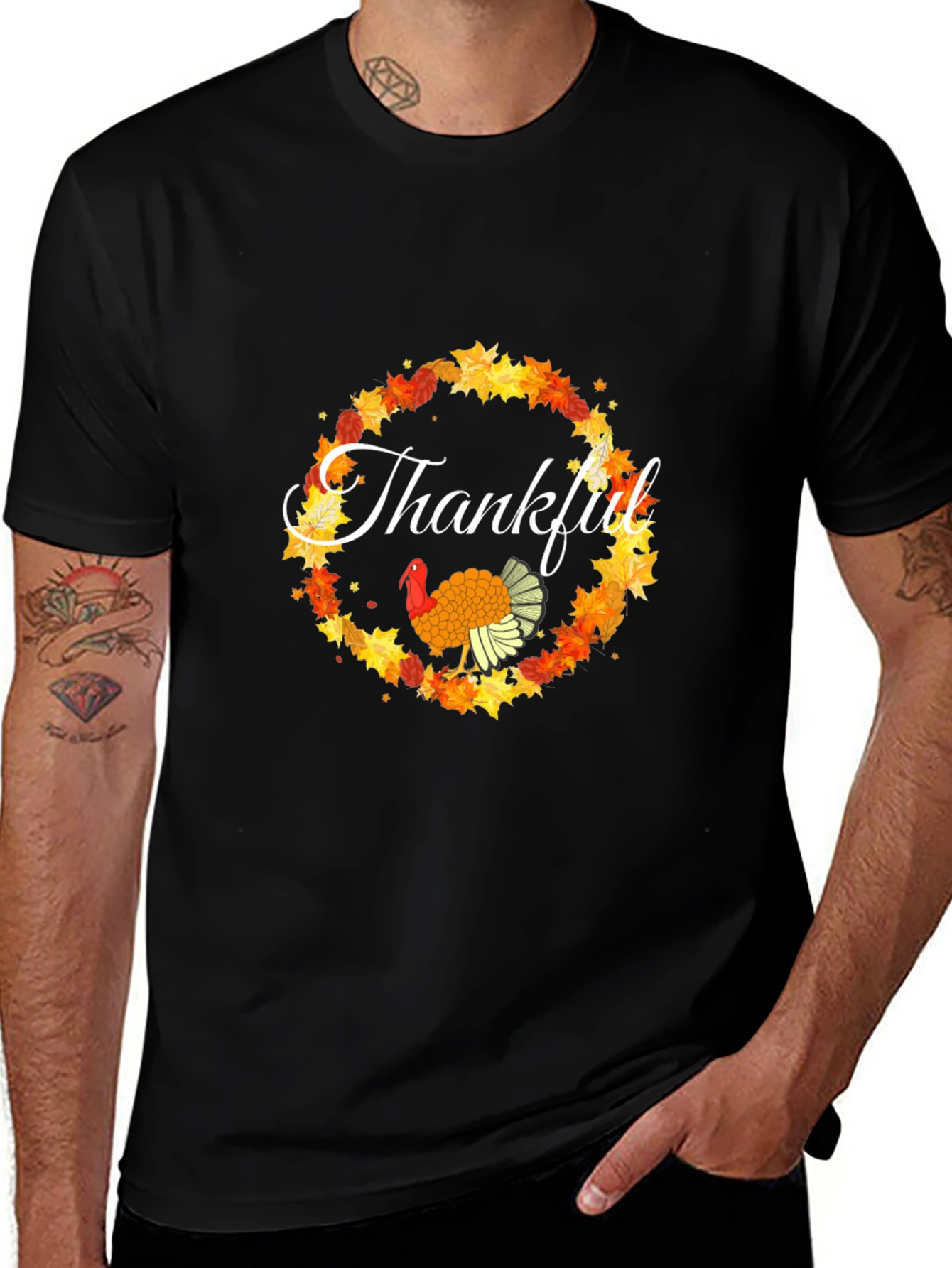 Thankful Turkey Graphic Tee