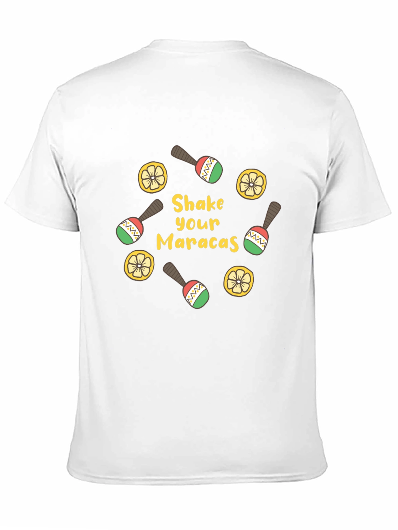 Shake Your Maracas Graphic Tee - Fun Fiesta Style