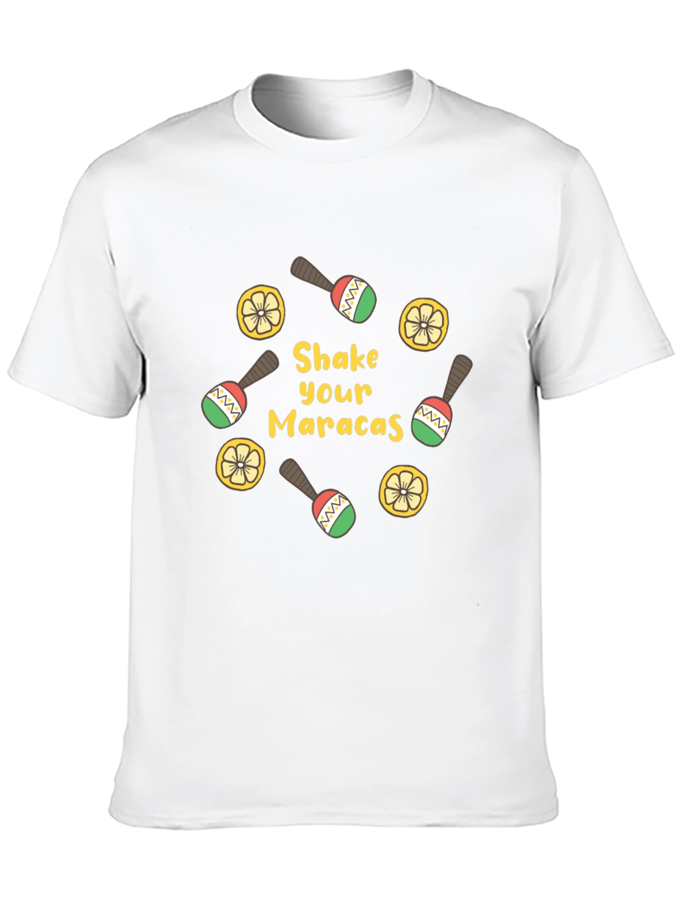 Shake Your Maracas Graphic Tee - Fun Fiesta Style