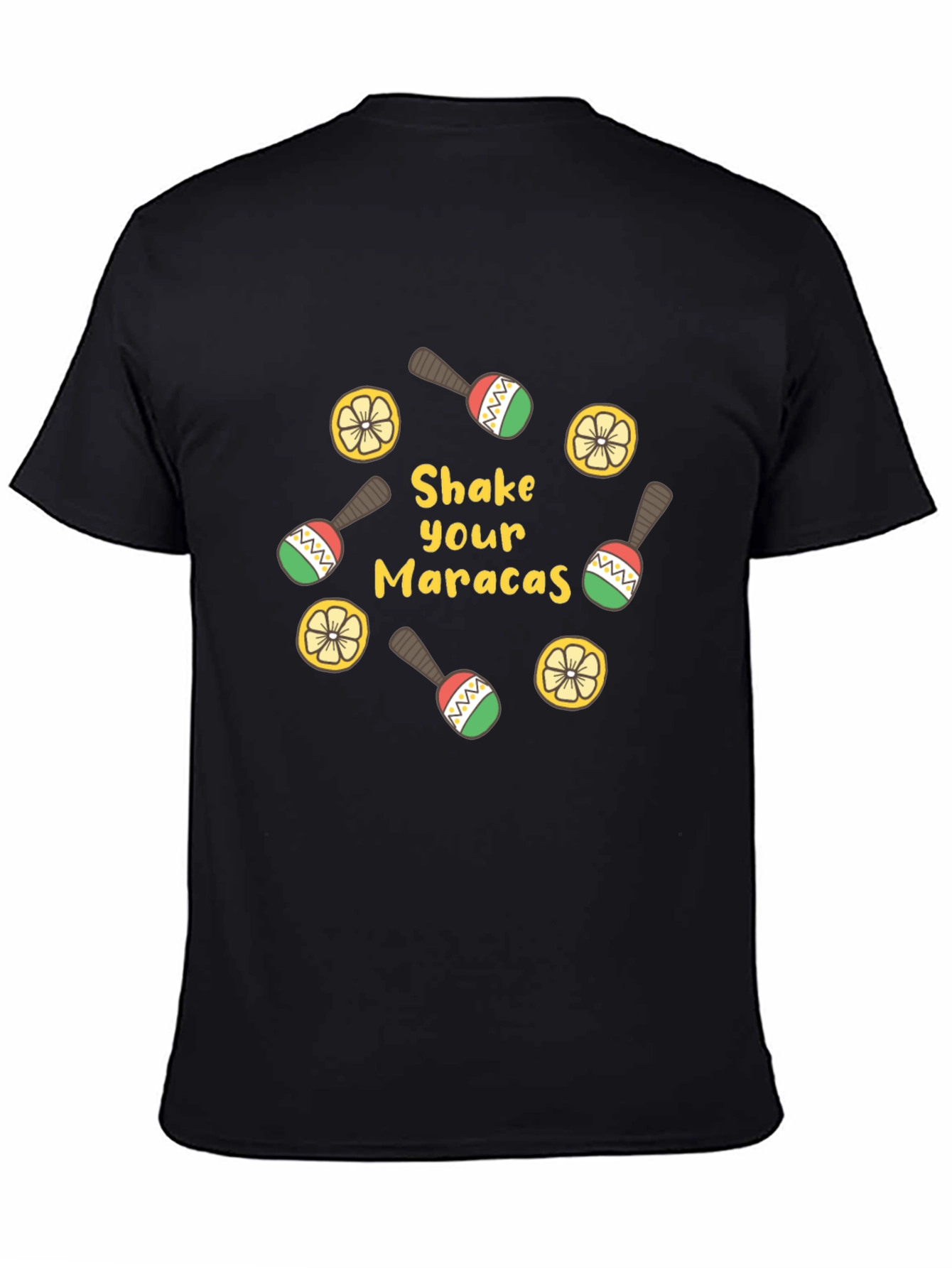 Shake Your Maracas Graphic Tee - Fun Fiesta Style