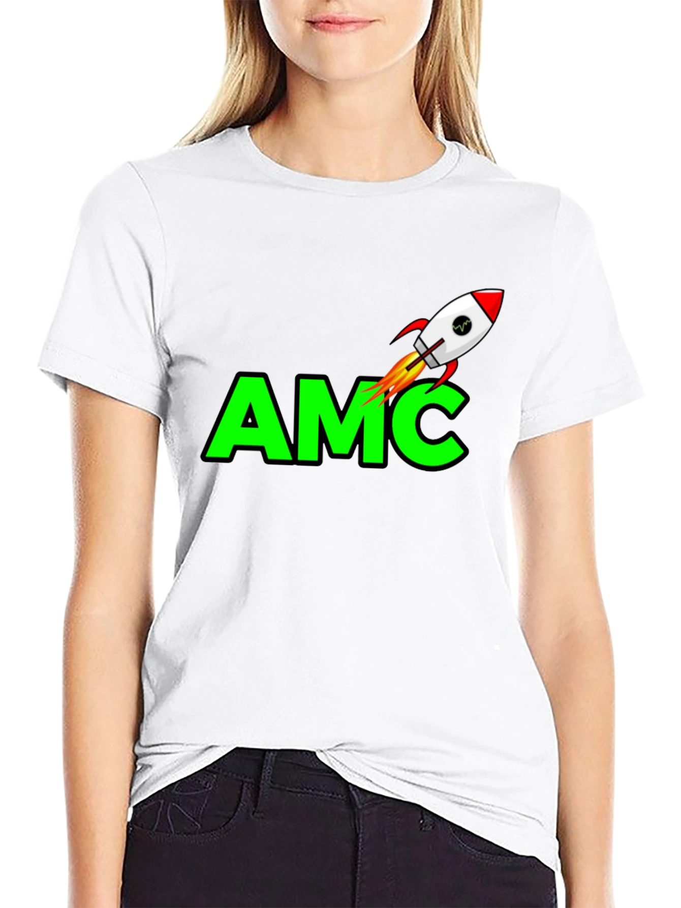 AMC Rocket Black T-Shirt