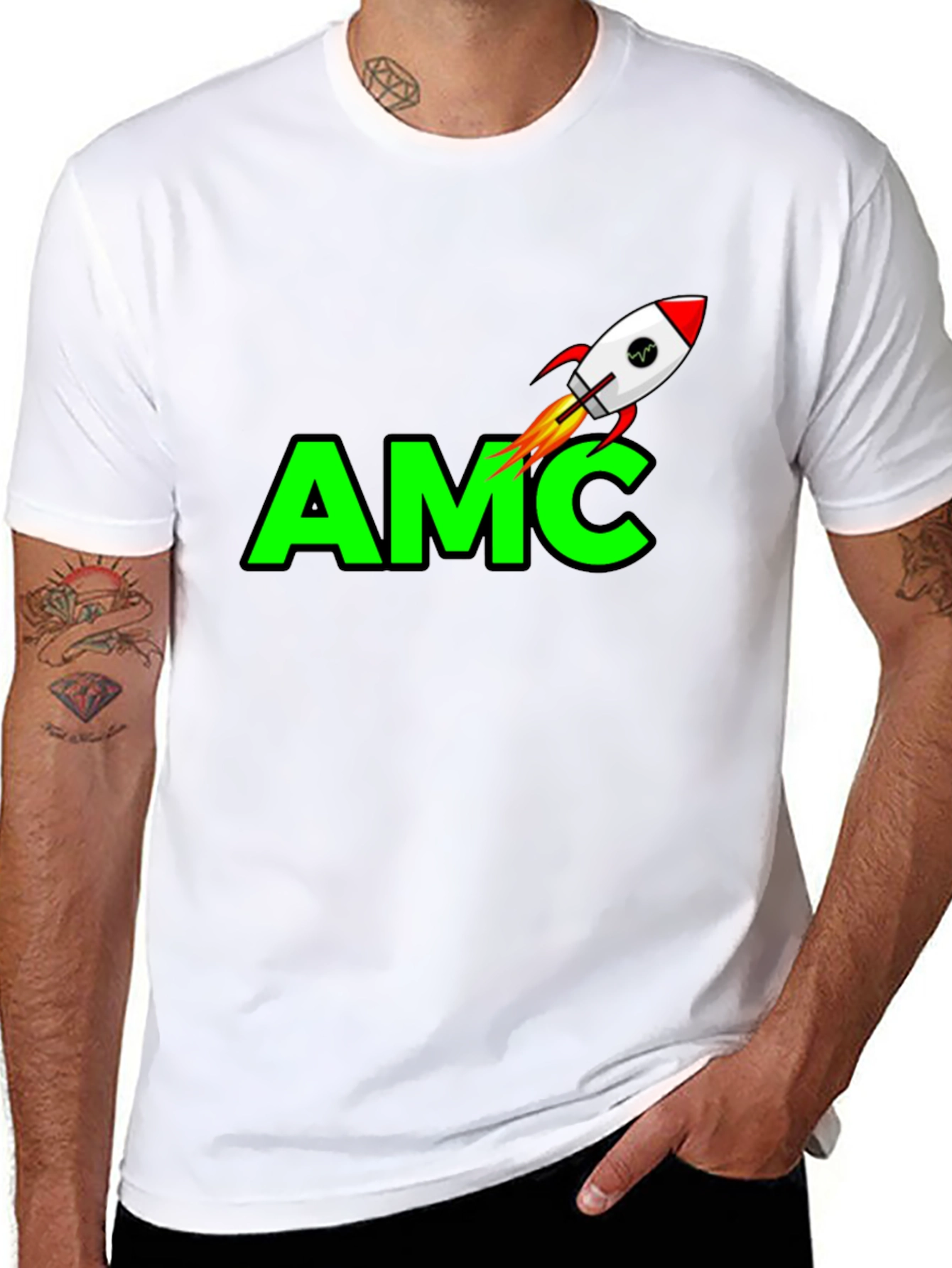 AMC Rocket Black T-Shirt