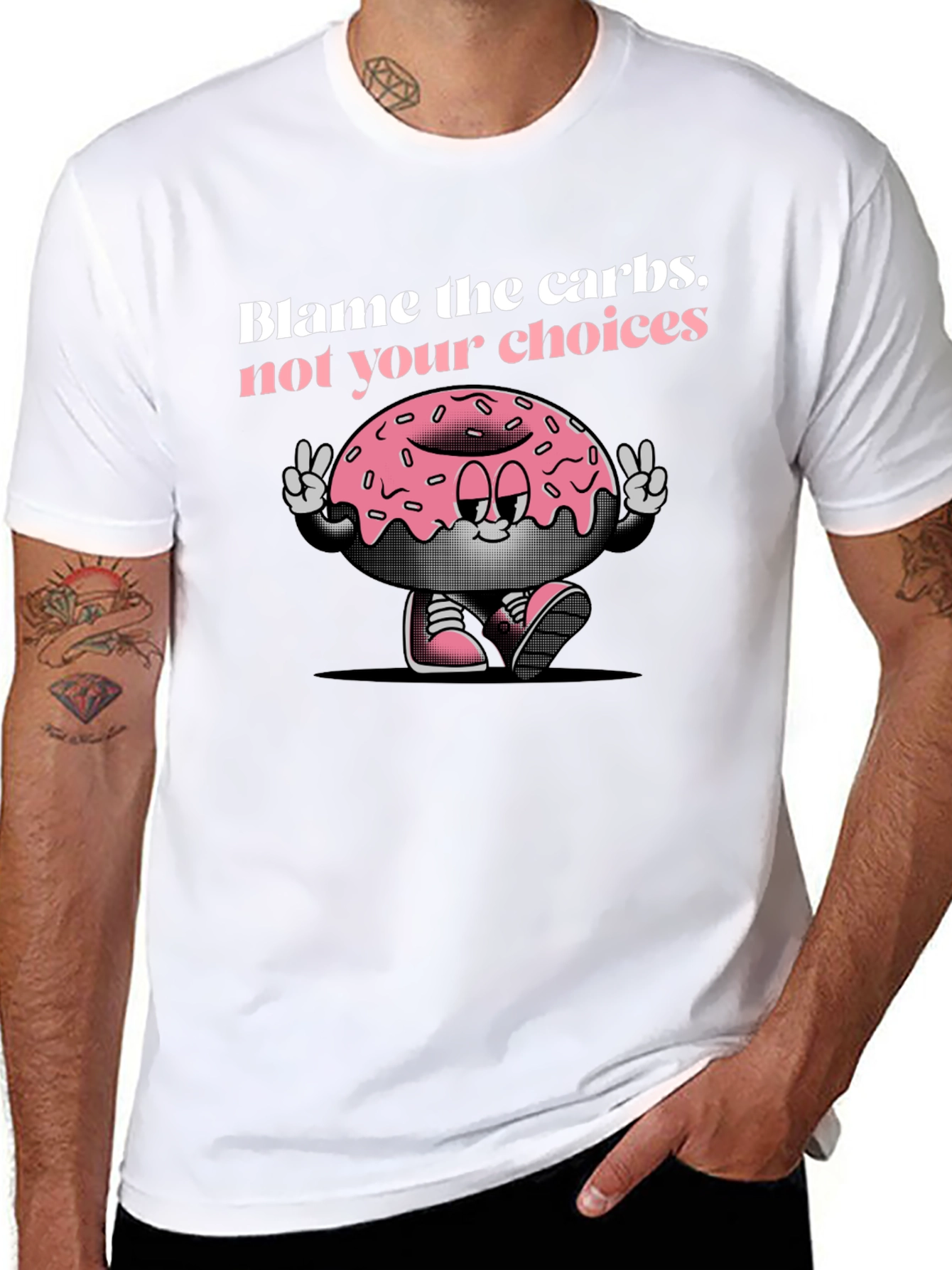 Blame the Carbs Graphic T-Shirt