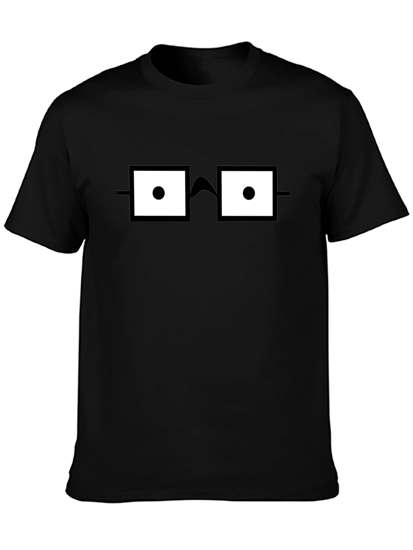 Nerdy Glasses Graphic T-Shirt - Geek Chic