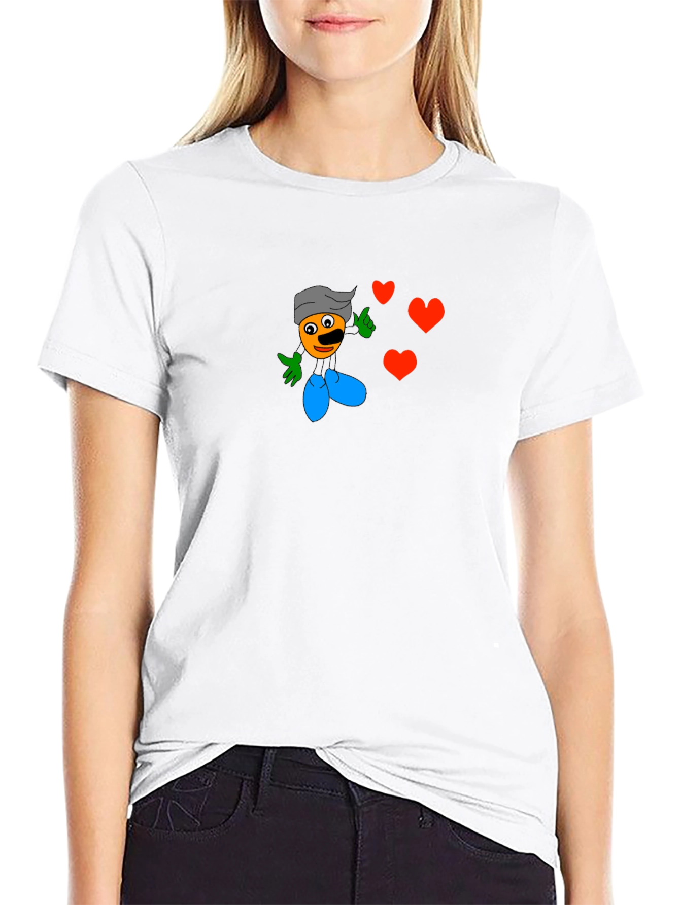 Cartoon Character Graphic Tee