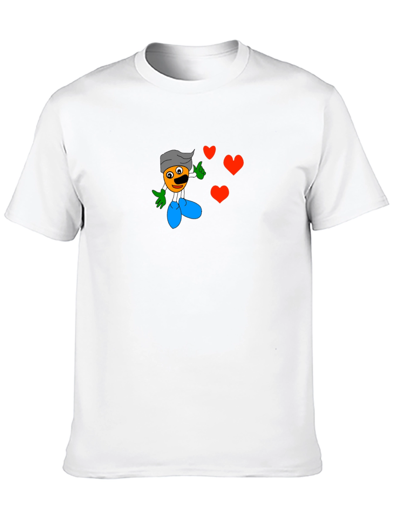 Cartoon Character Graphic Tee