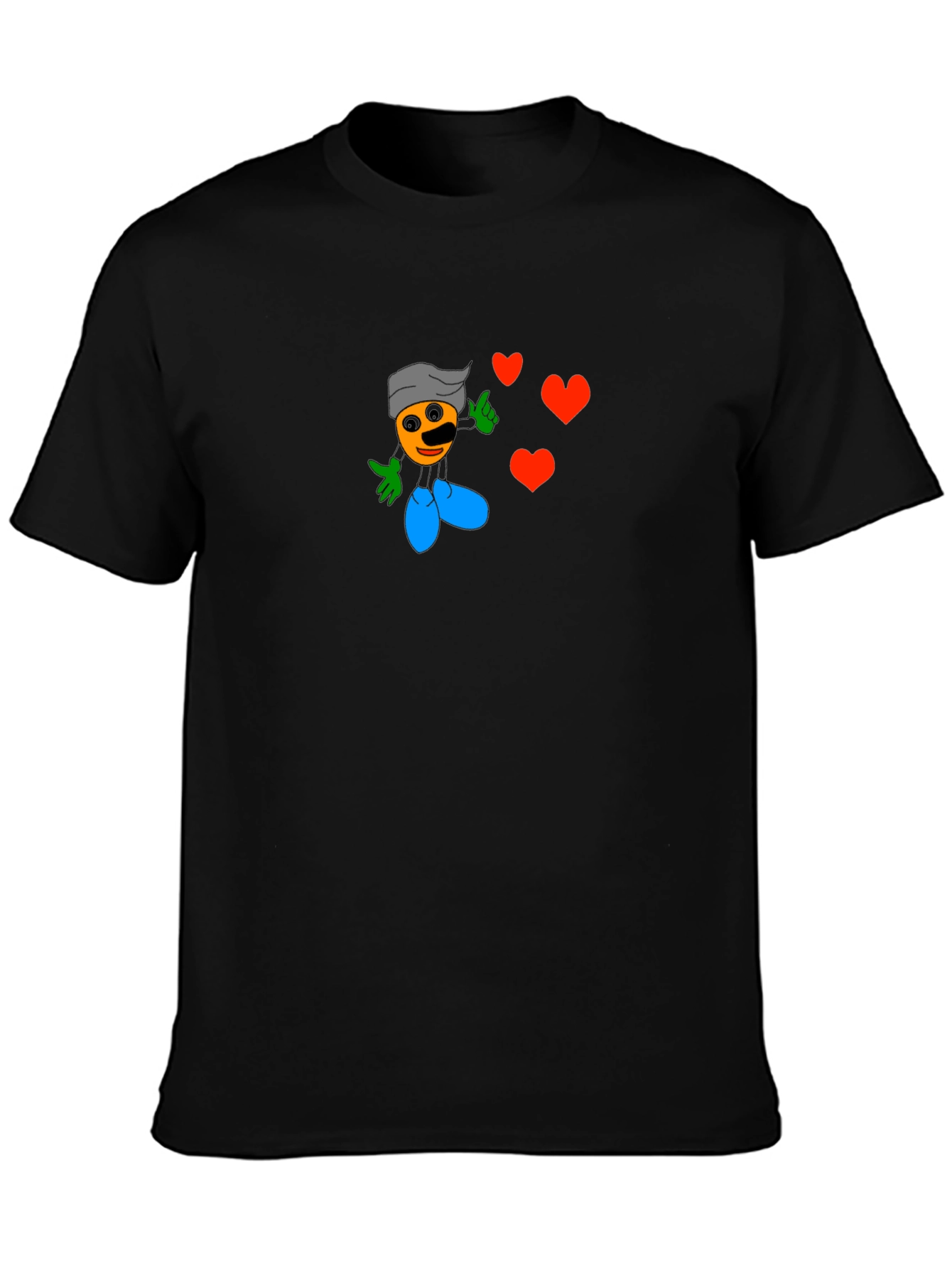 Cartoon Character Graphic Tee