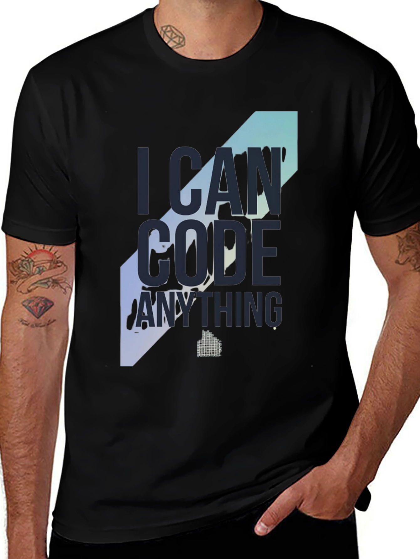 I Can Code Anything T-Shirt - Programmer Apparel