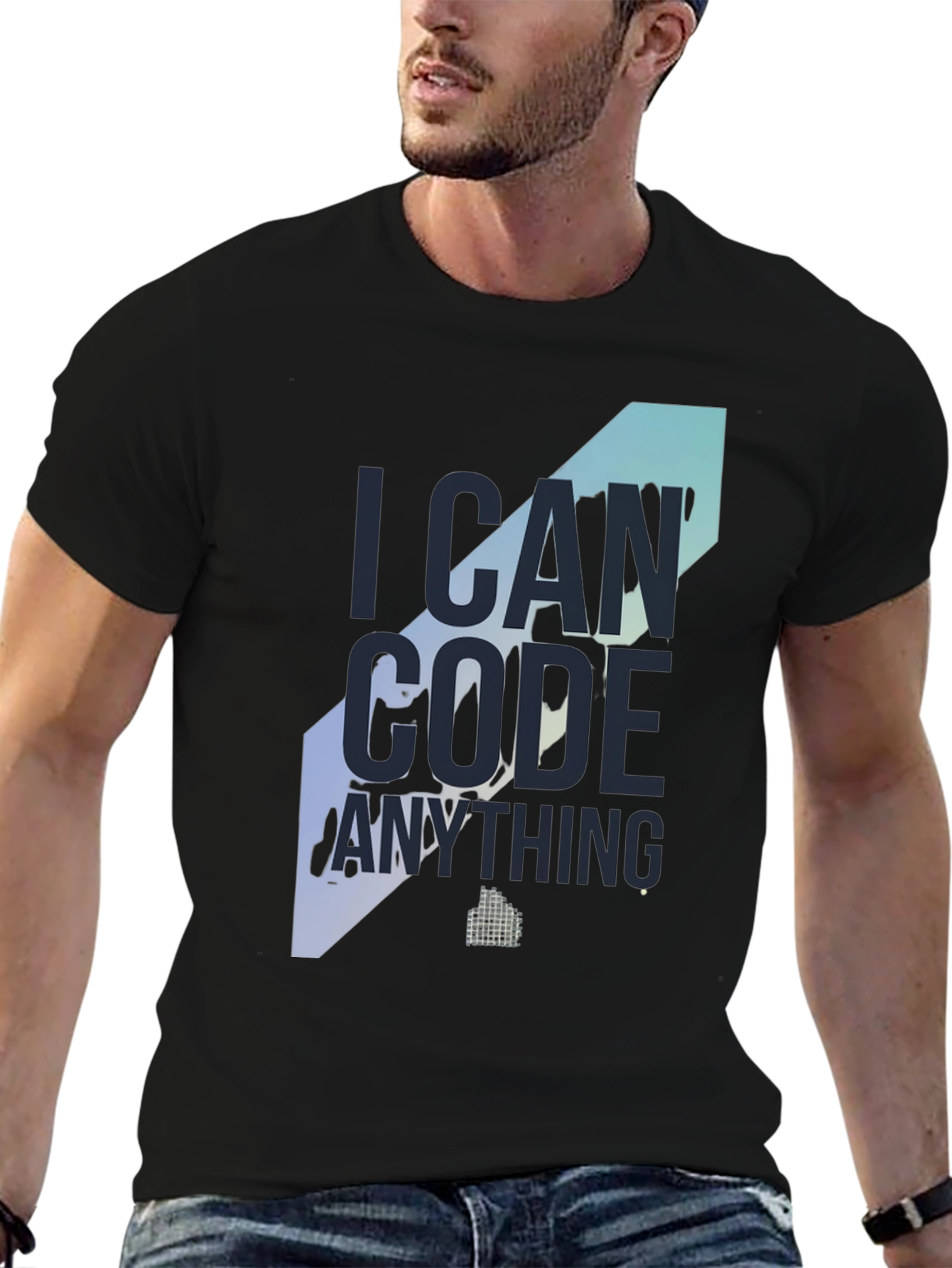 I Can Code Anything T-Shirt - Programmer Apparel
