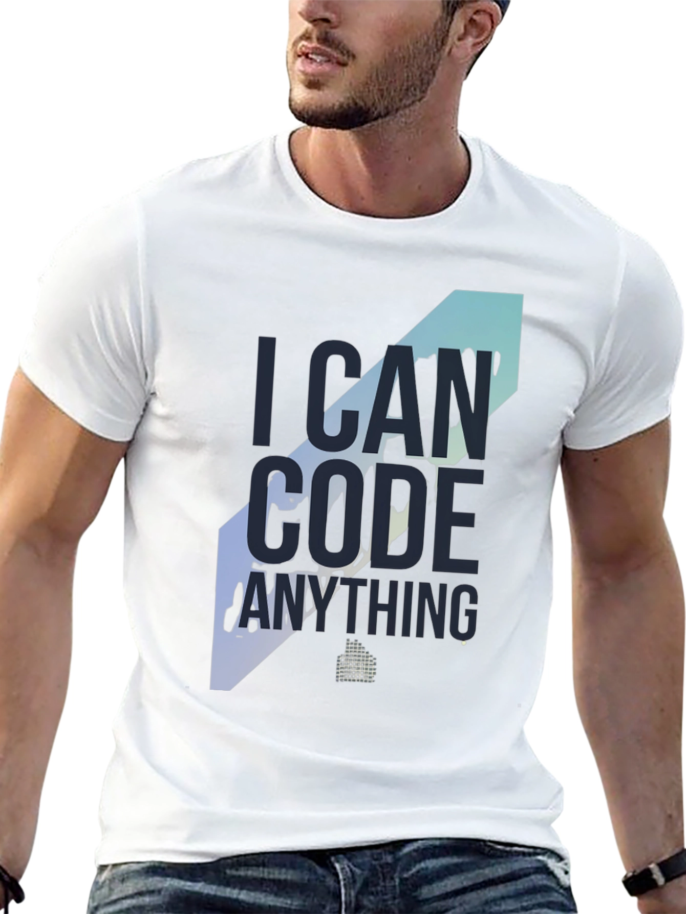 I Can Code Anything T-Shirt - Programmer Apparel