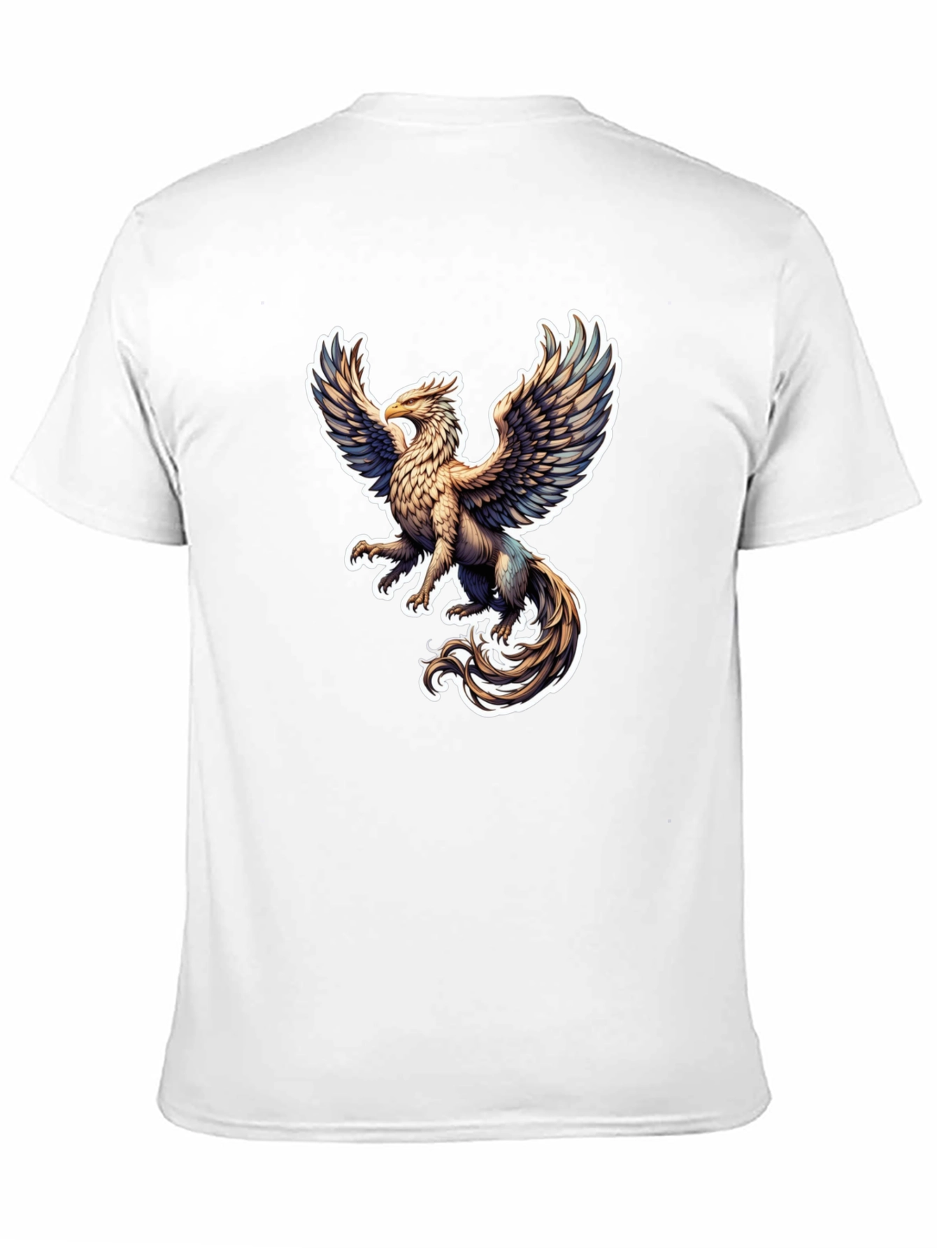Griffin Graphic Tee - Black Stylish T-Shirt