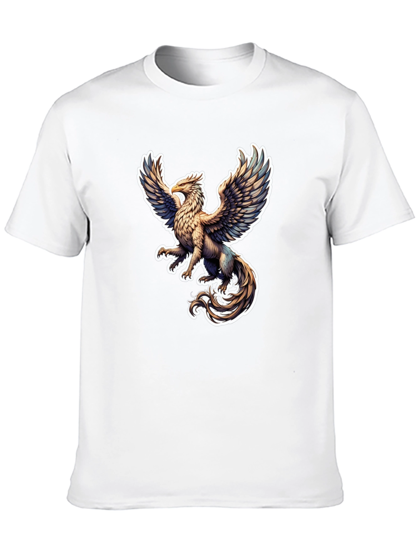 Griffin Graphic Tee - Black Stylish T-Shirt