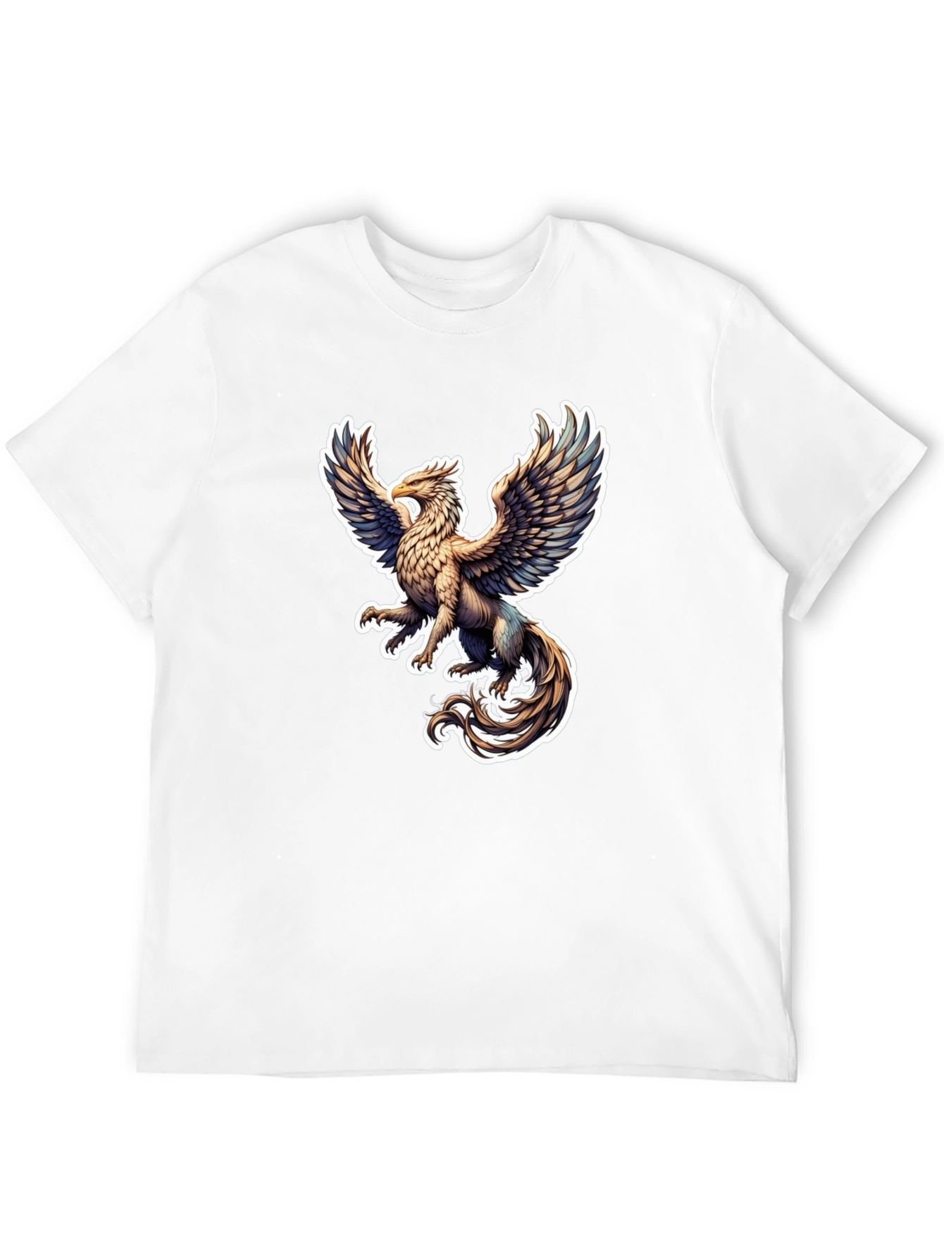 Griffin Graphic Tee - Black Stylish T-Shirt