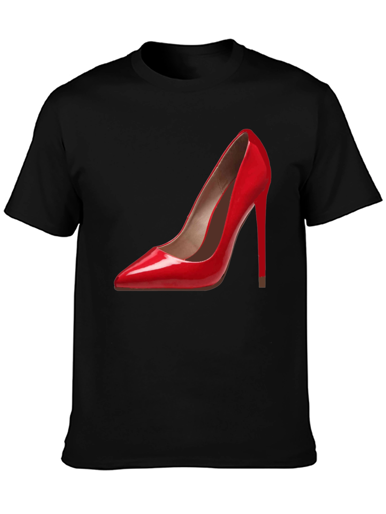 Red High Heel Shoe Graphic T-Shirt
