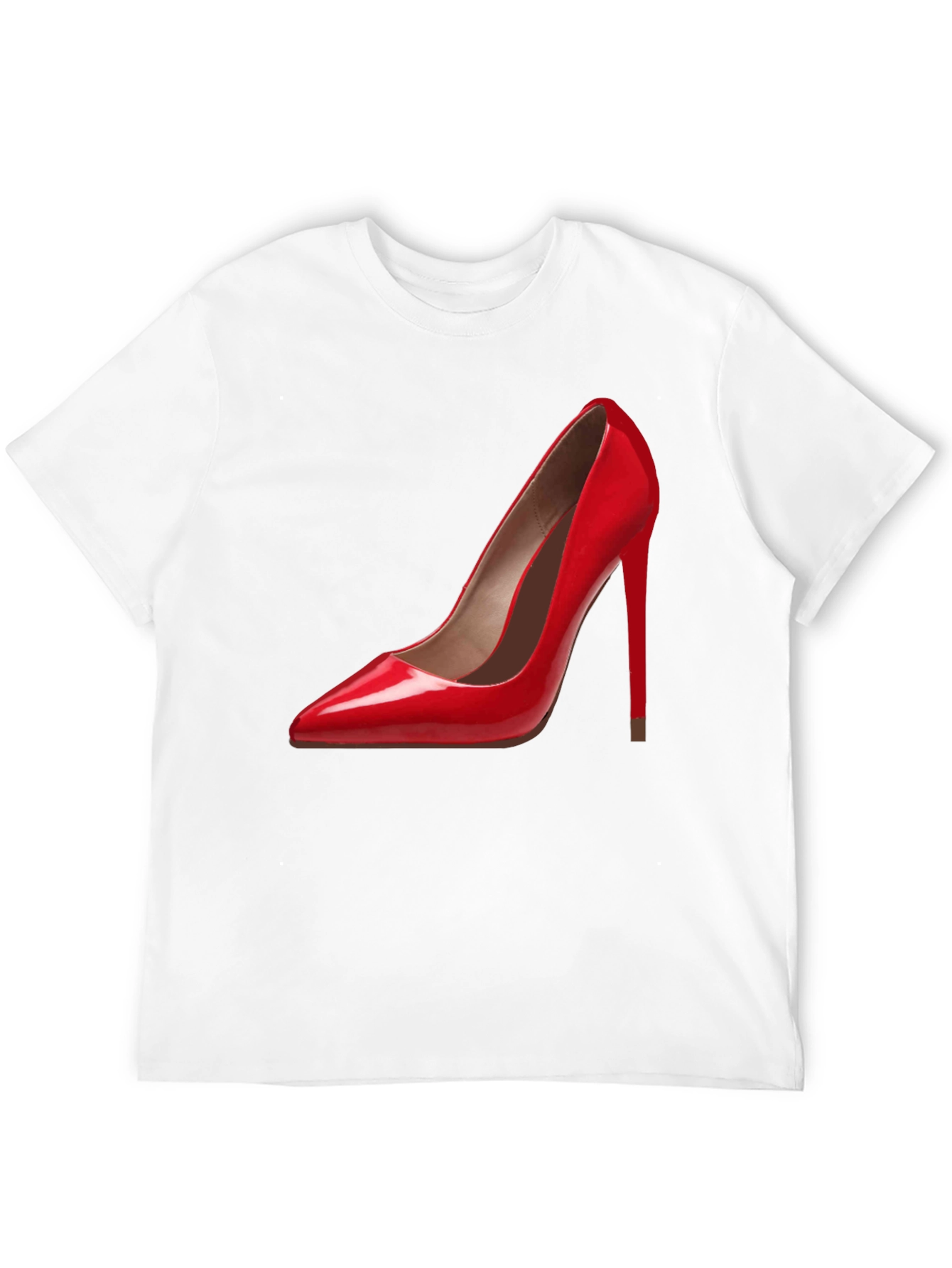 Red High Heel Shoe Graphic T-Shirt