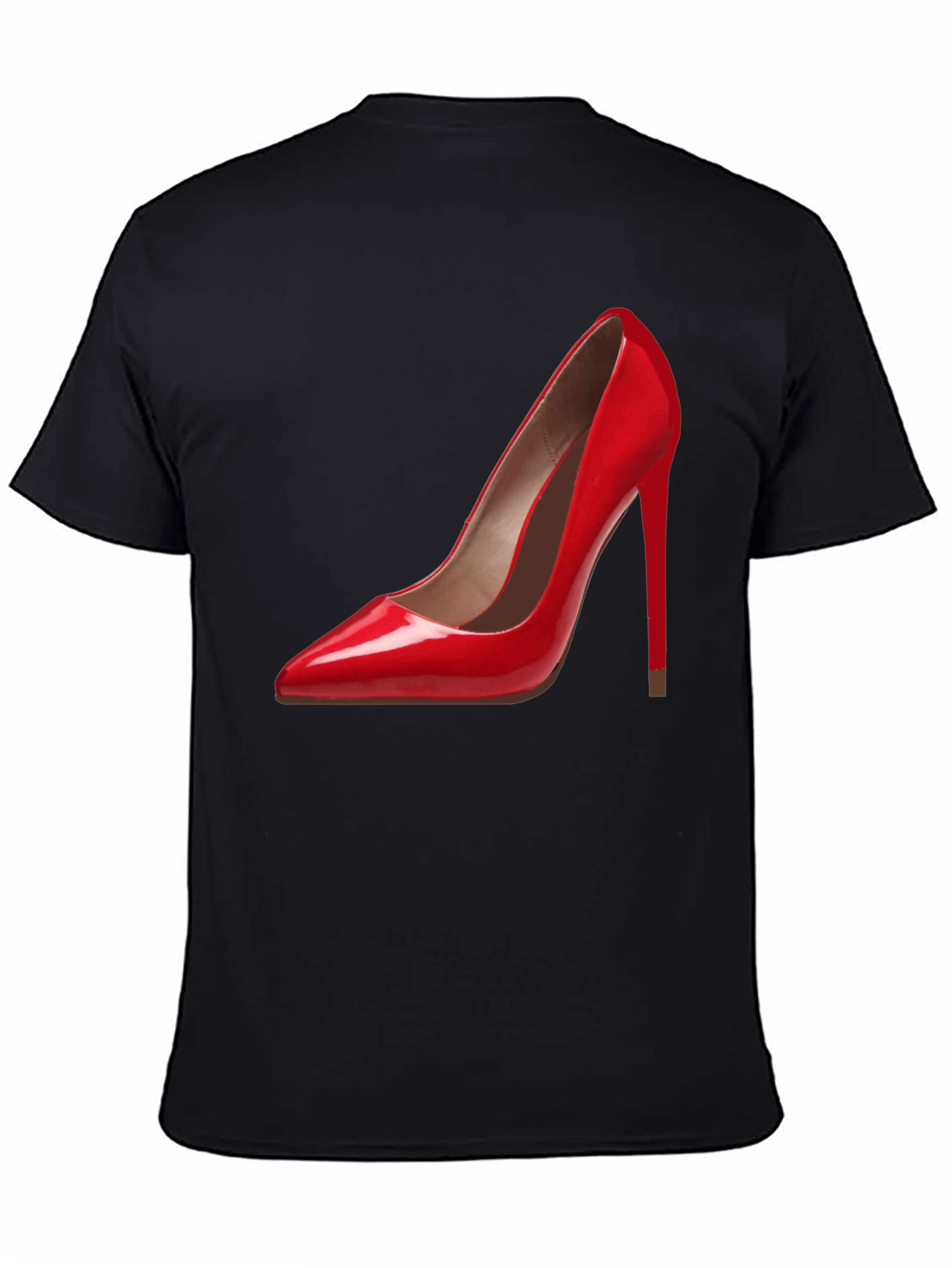 Red High Heel Shoe Graphic T-Shirt