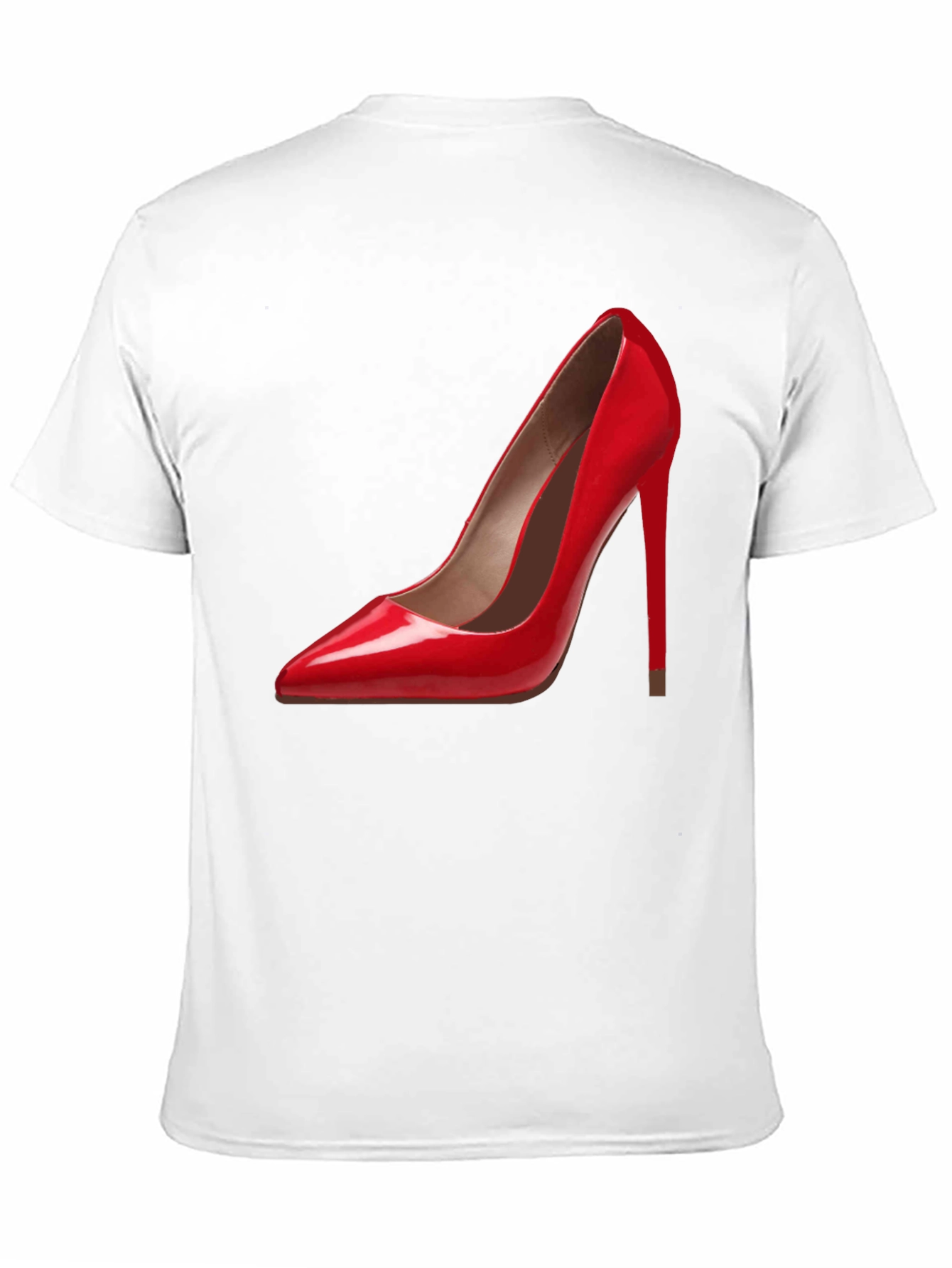 Red High Heel Shoe Graphic T-Shirt