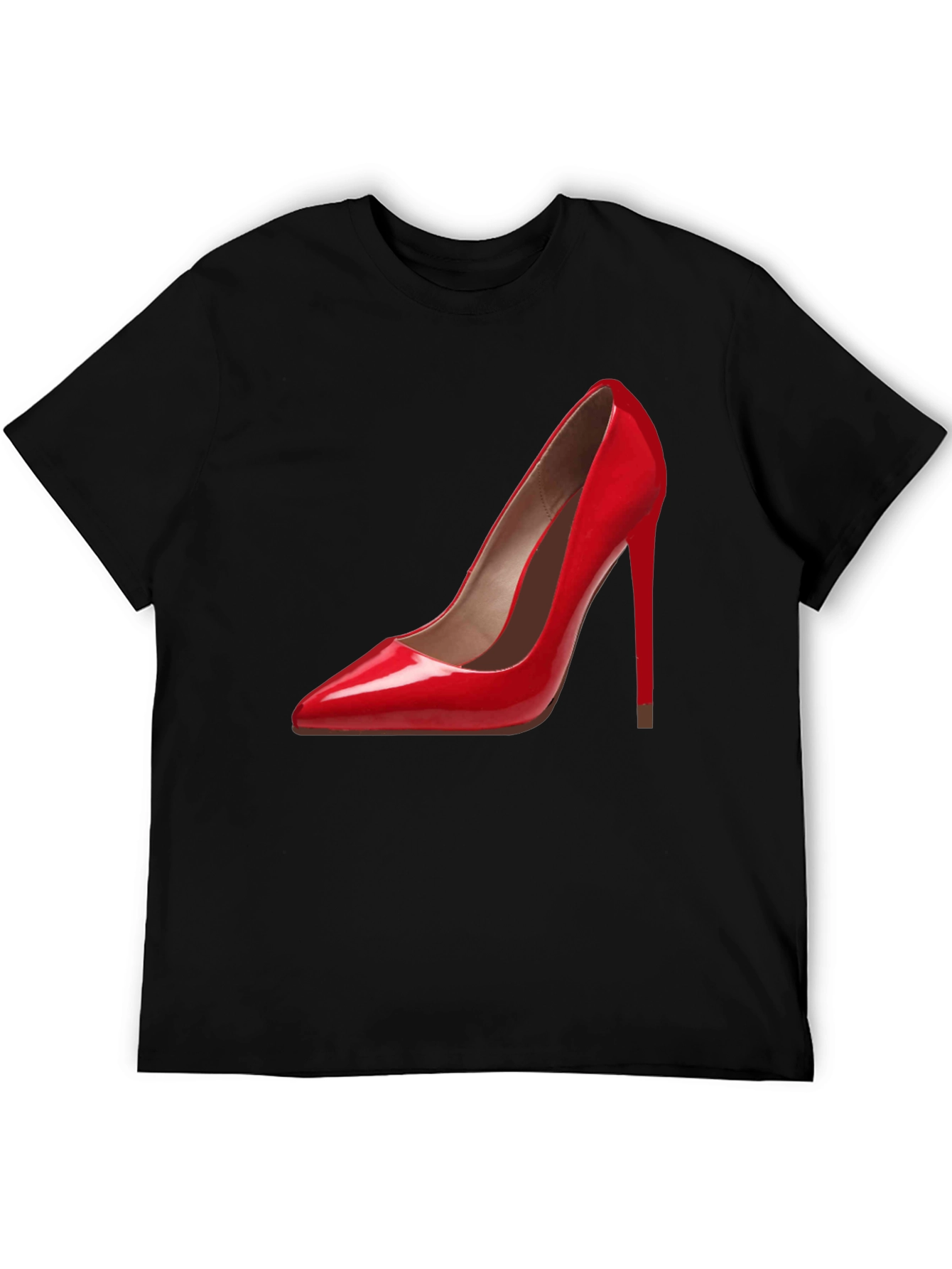 Red High Heel Shoe Graphic T-Shirt