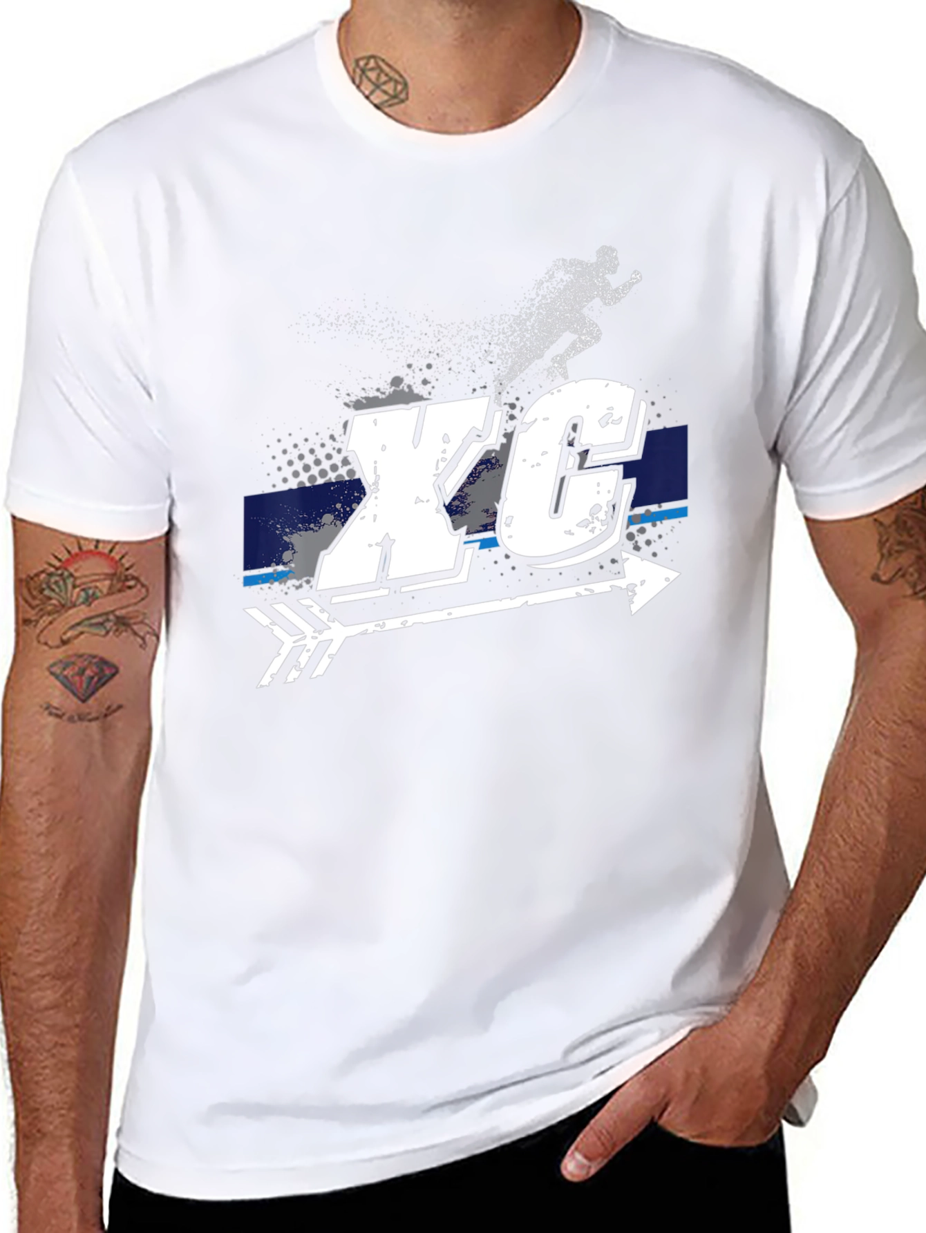 XC Cross Country Running Arrow T-Shirt