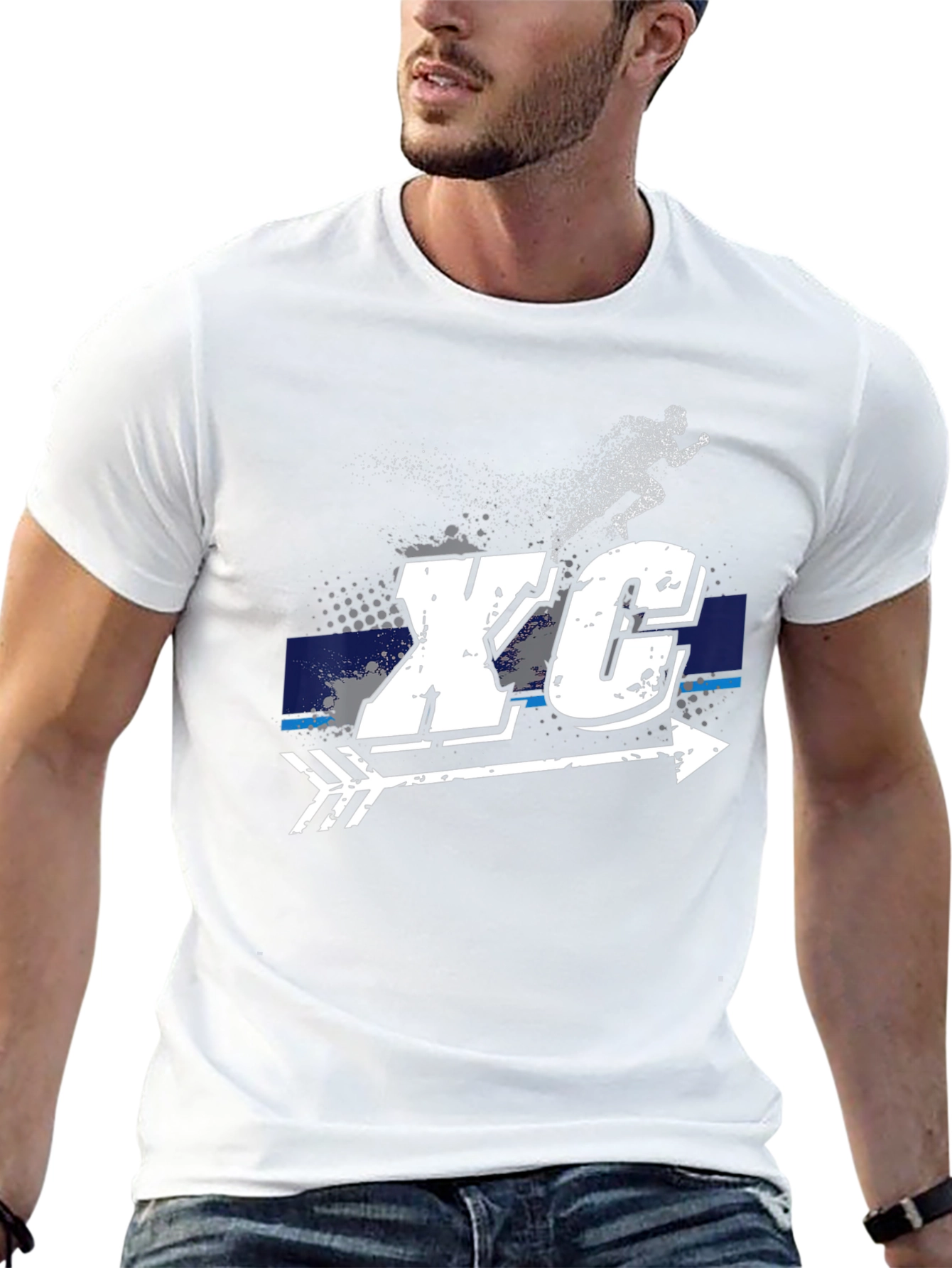 XC Cross Country Running Arrow T-Shirt