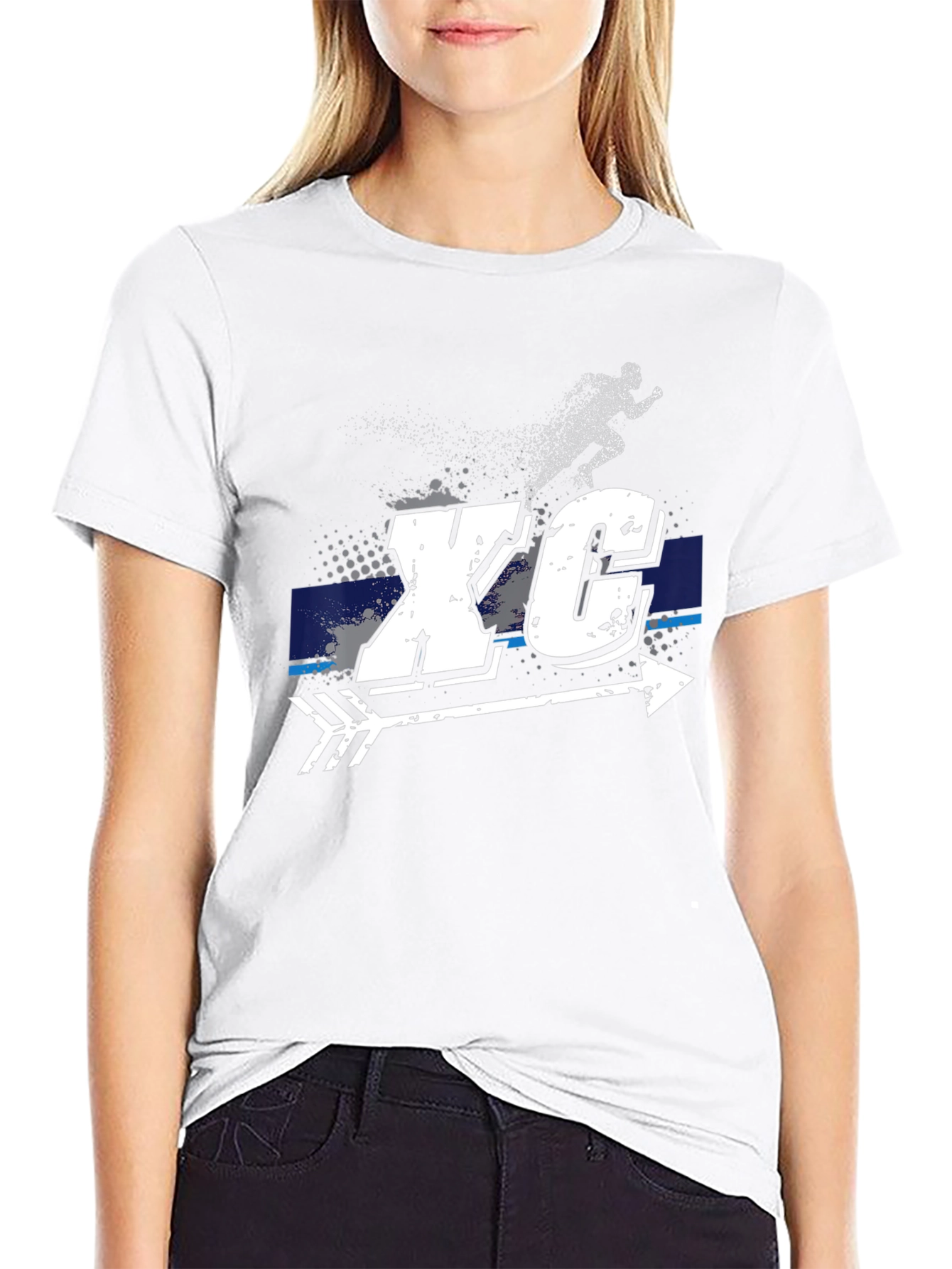XC Cross Country Running Arrow T-Shirt