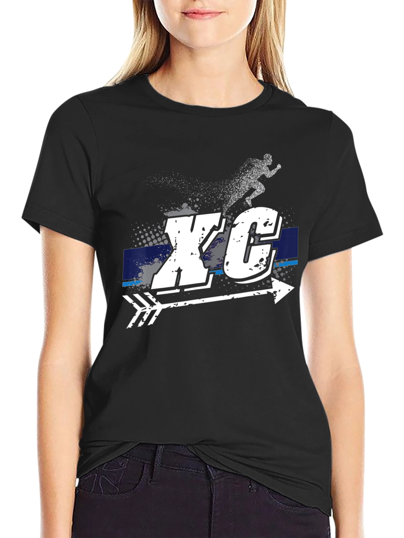 XC Cross Country Running Arrow T-Shirt