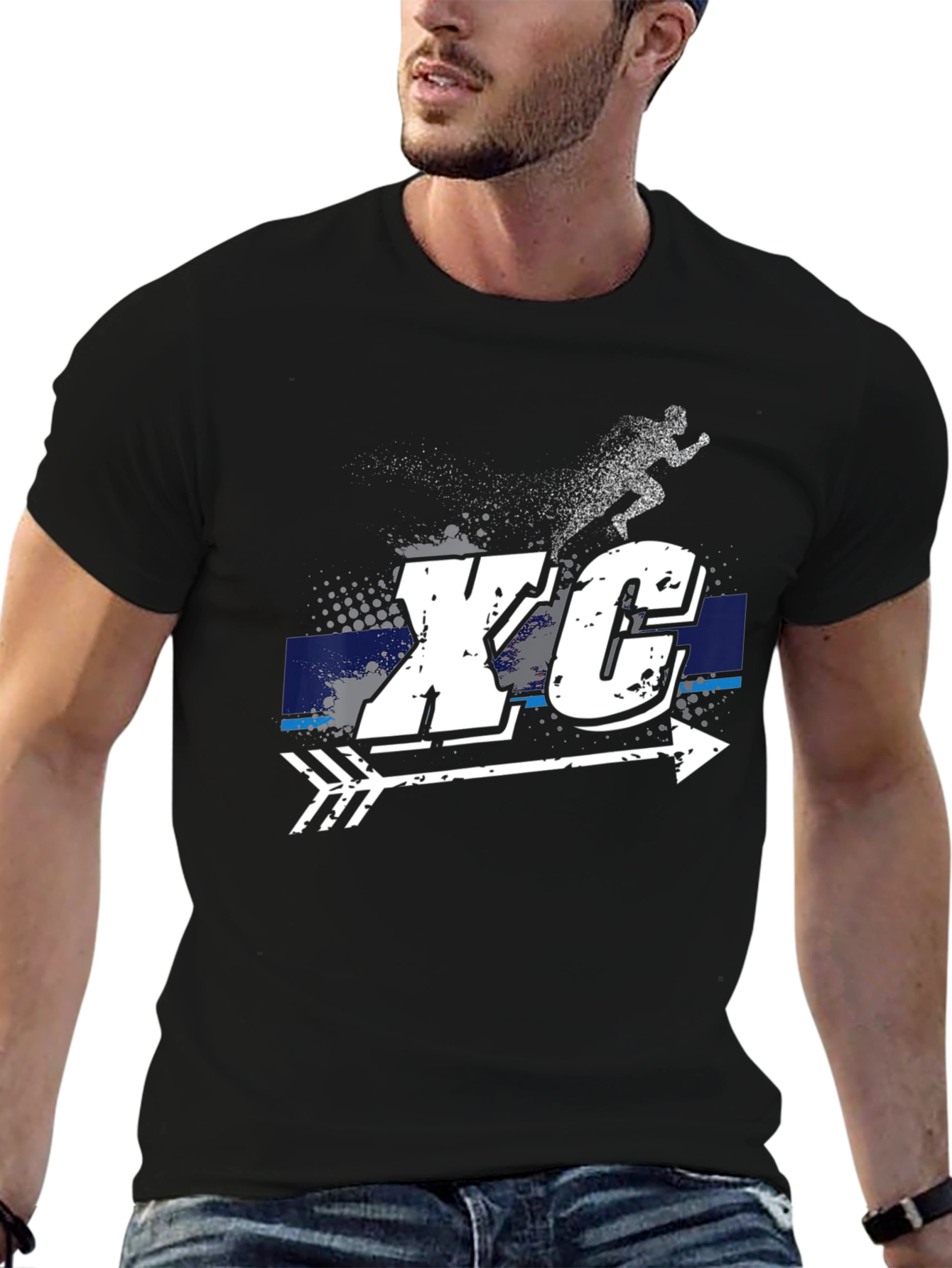 XC Cross Country Running Arrow T-Shirt