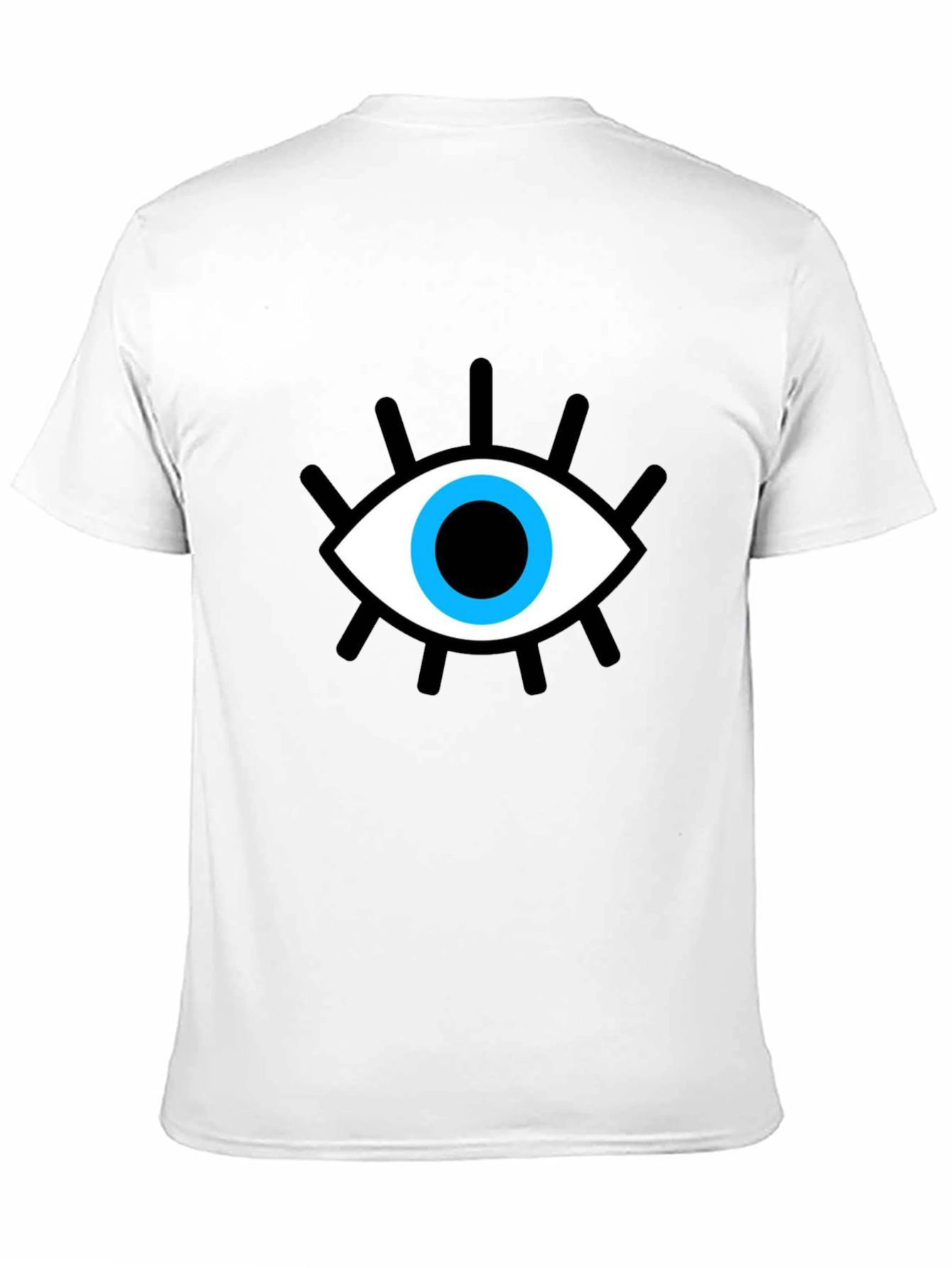 Evil Eye Graphic Black T-Shirt