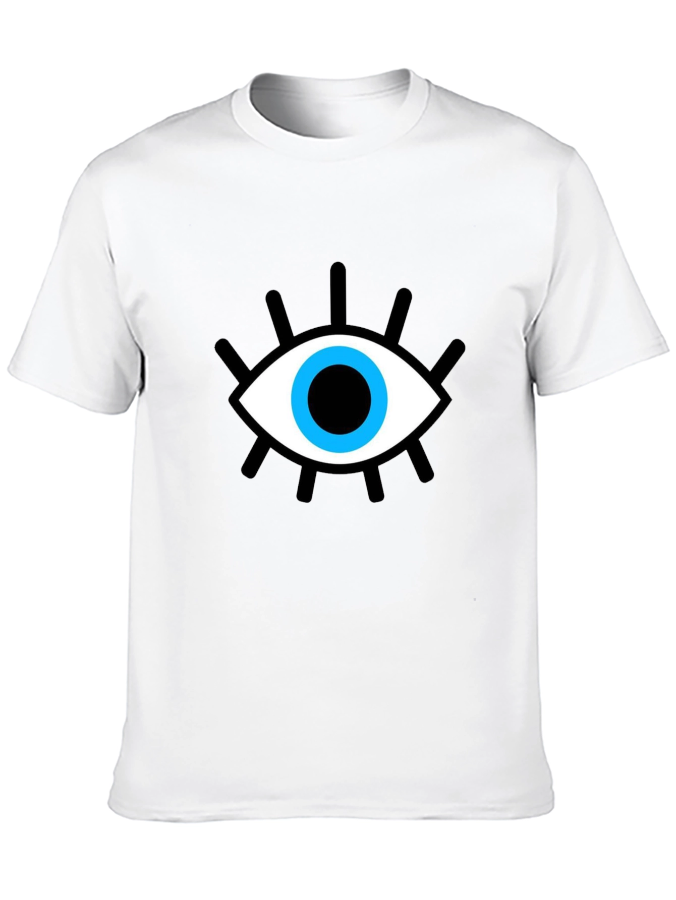 Evil Eye Graphic Black T-Shirt