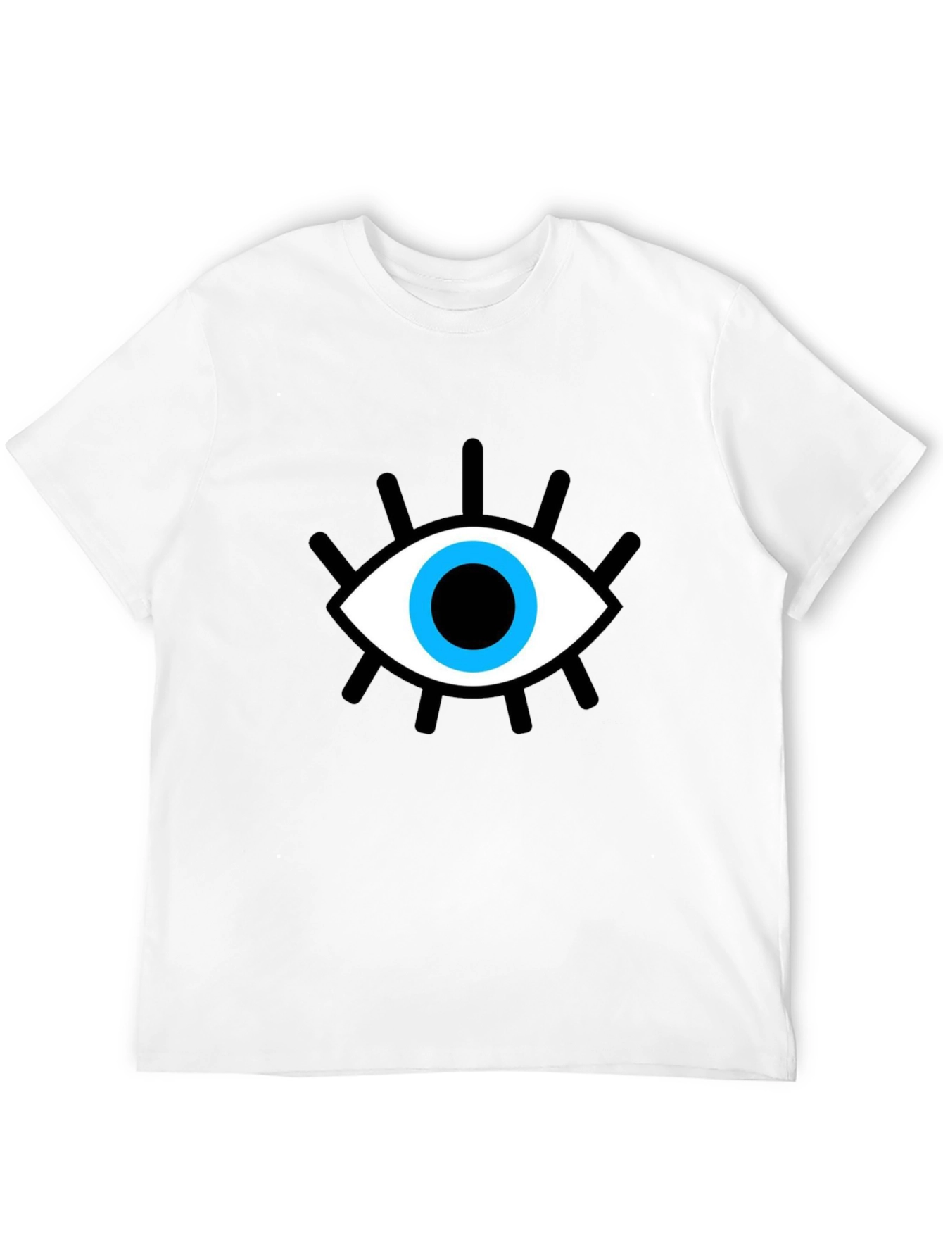 Evil Eye Graphic Black T-Shirt