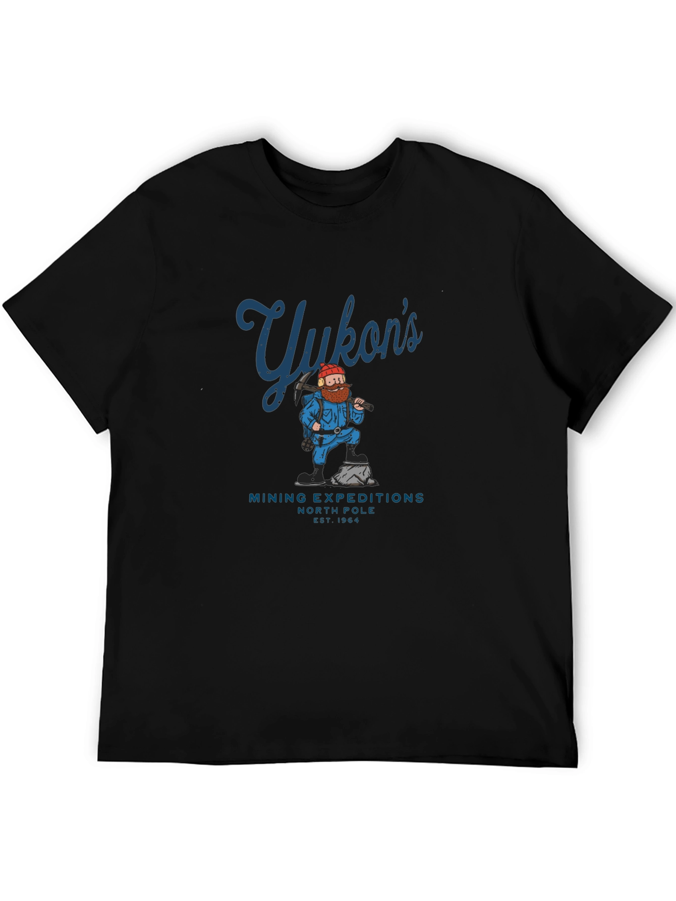 Yukons Mining Expeditions Black T-Shirt