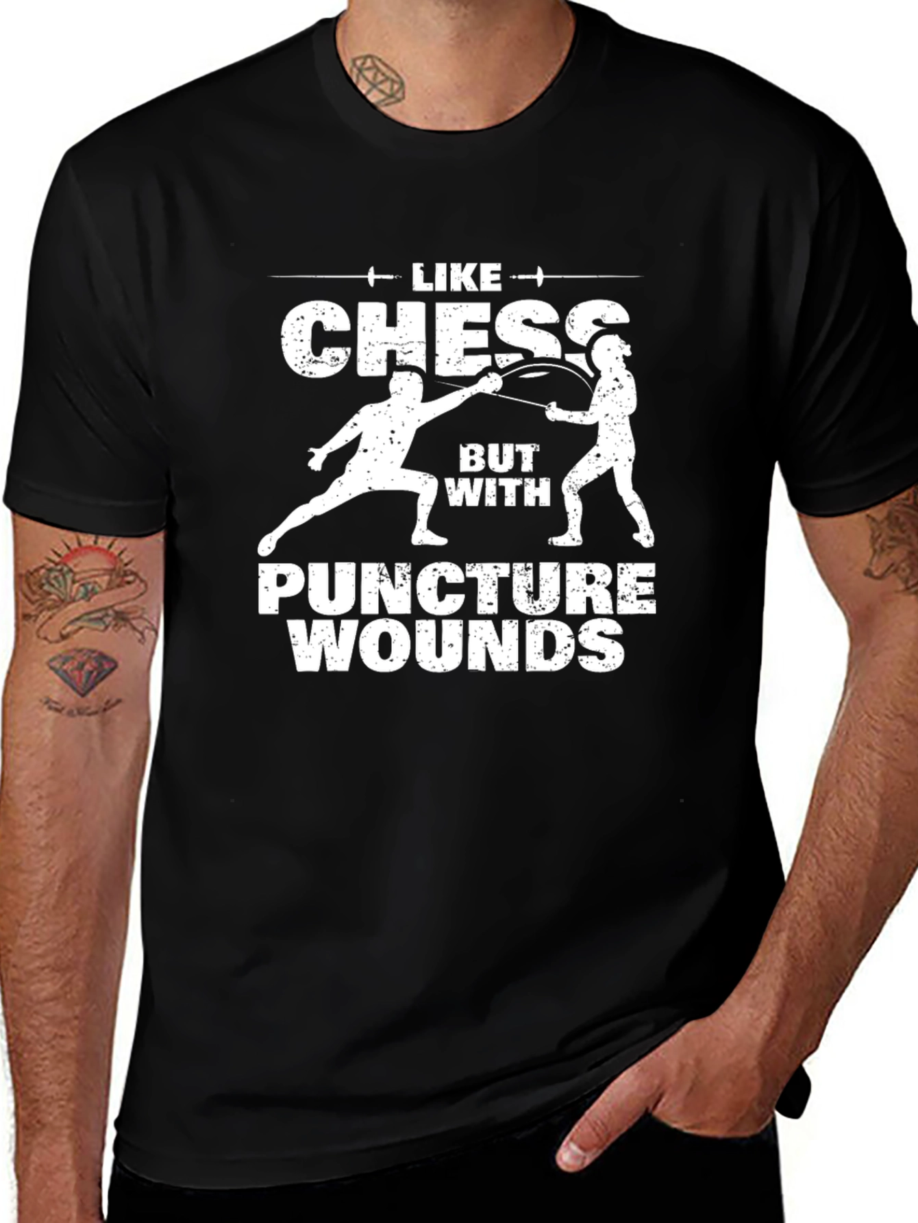 Chess with Puncture Wounds T-Shirt