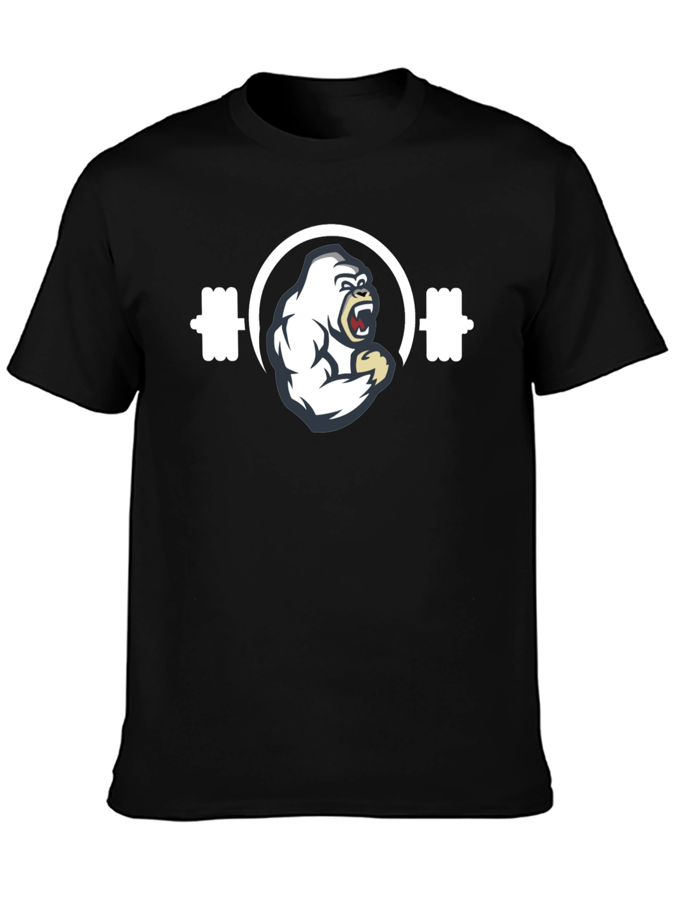 Gym Gorilla Black T-Shirt