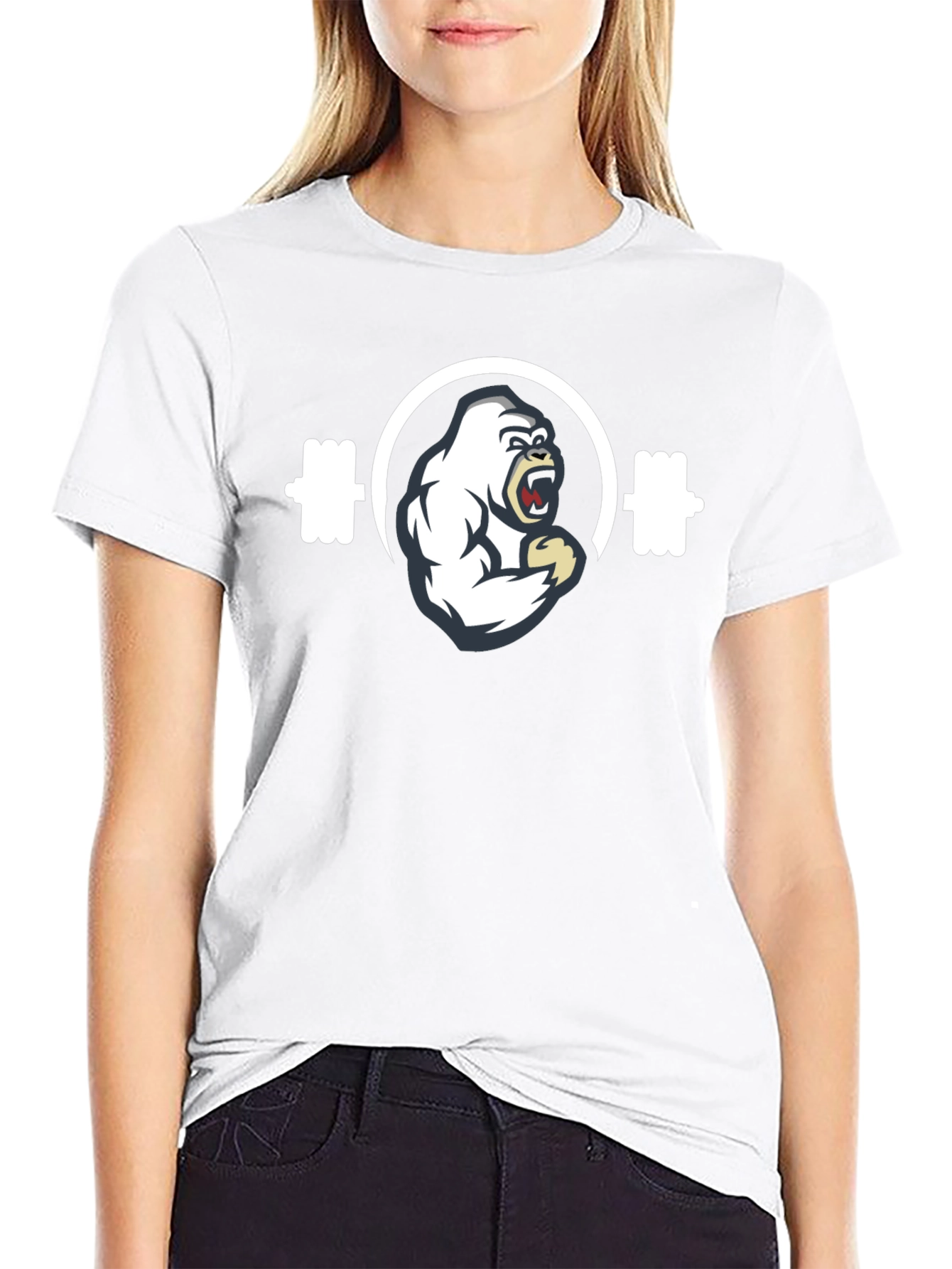 Gym Gorilla Black T-Shirt