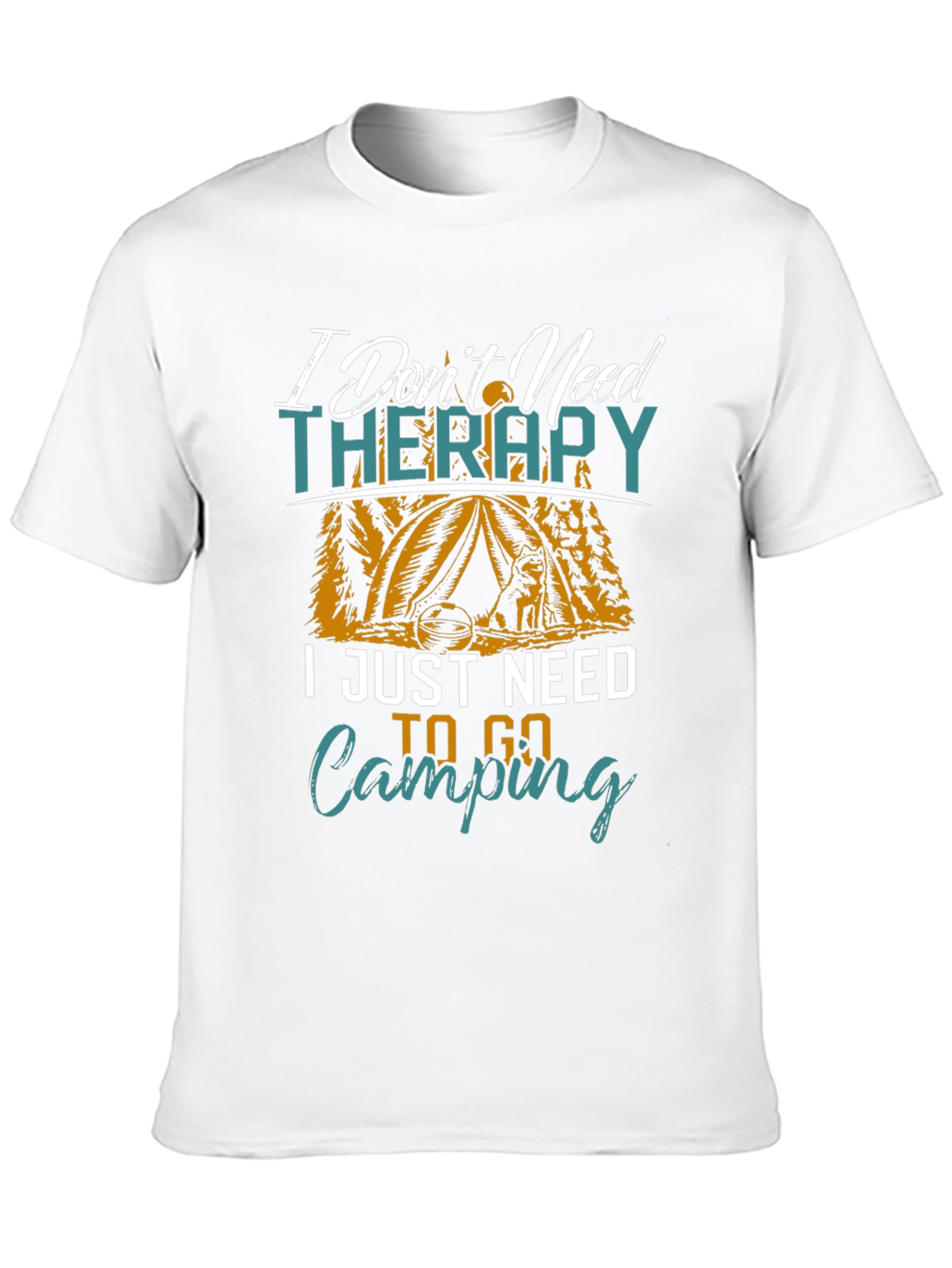 Camping Therapy Graphic Tee