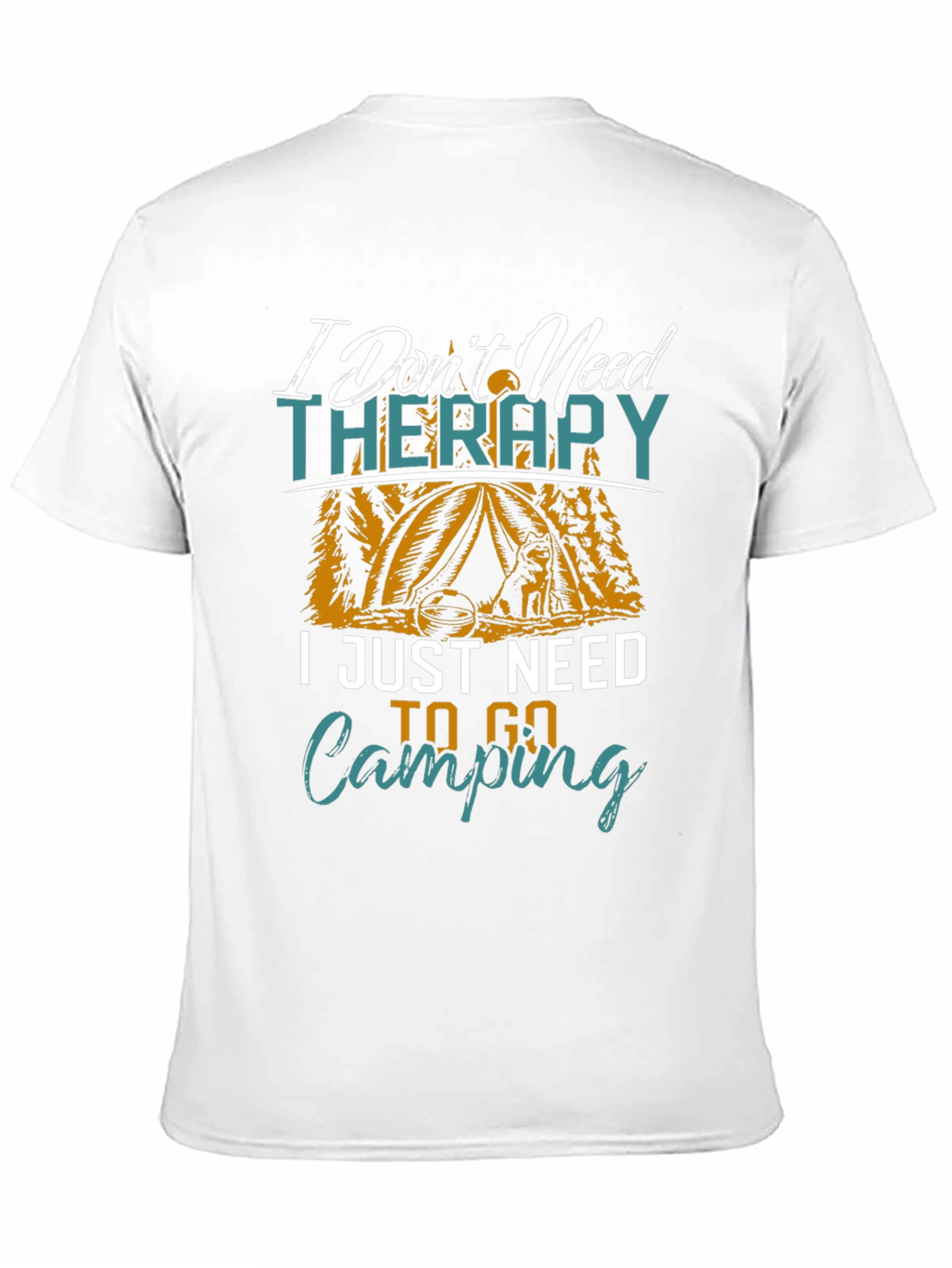 Camping Therapy Graphic Tee