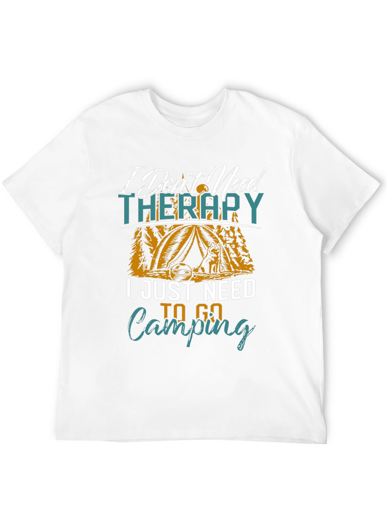 Camping Therapy Graphic Tee