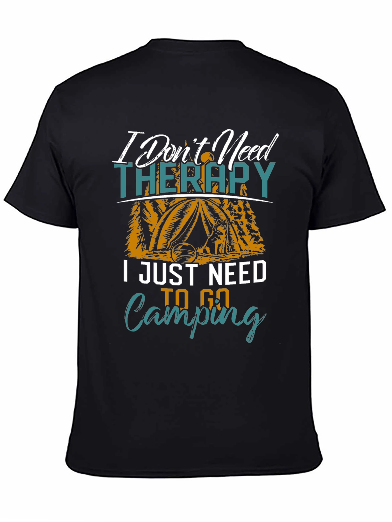 Camping Therapy Graphic Tee
