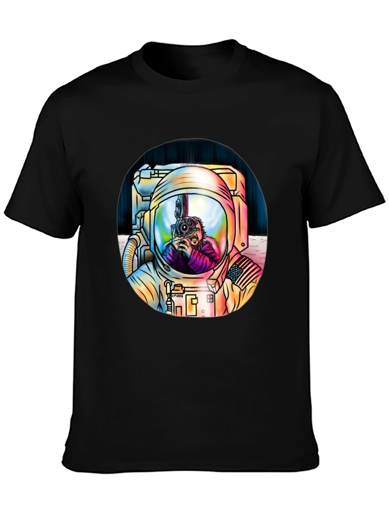 Astronaut Photographer Graphic Tee