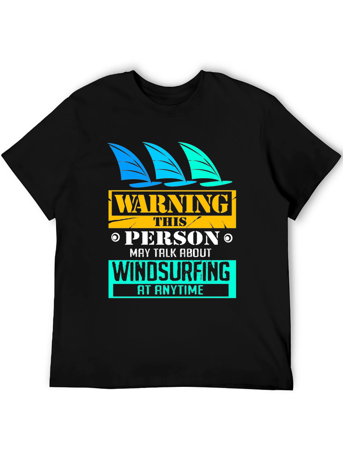 Warning Windsurfing T-Shirt