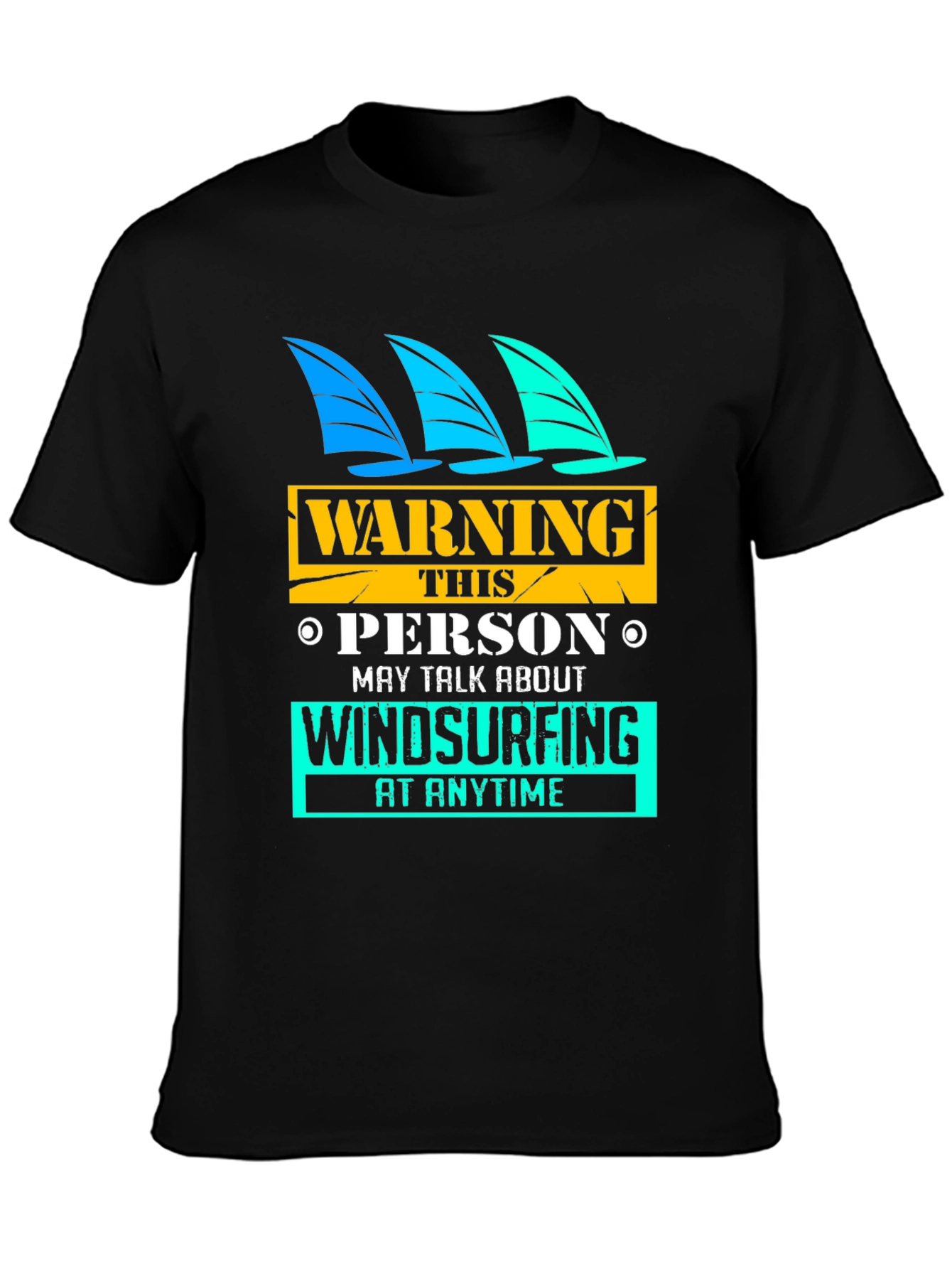 Warning Windsurfing T-Shirt